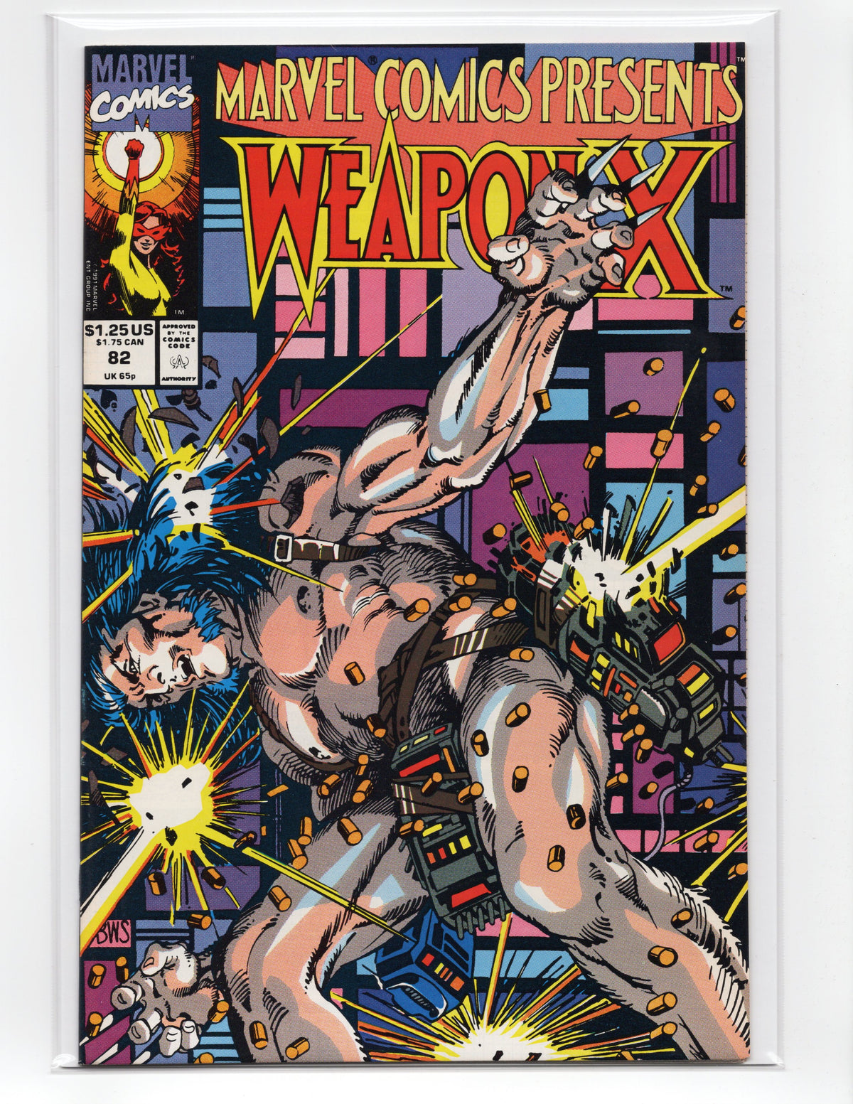 MARVEL COMICS PRESENTS WEAPON X #82 1991