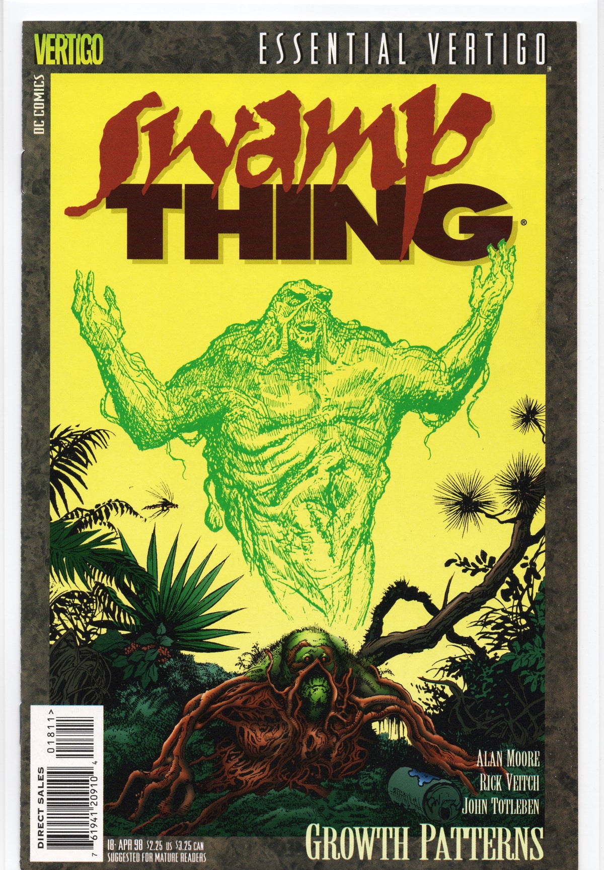 Essential Vertigo Swamp Thing #18 1998