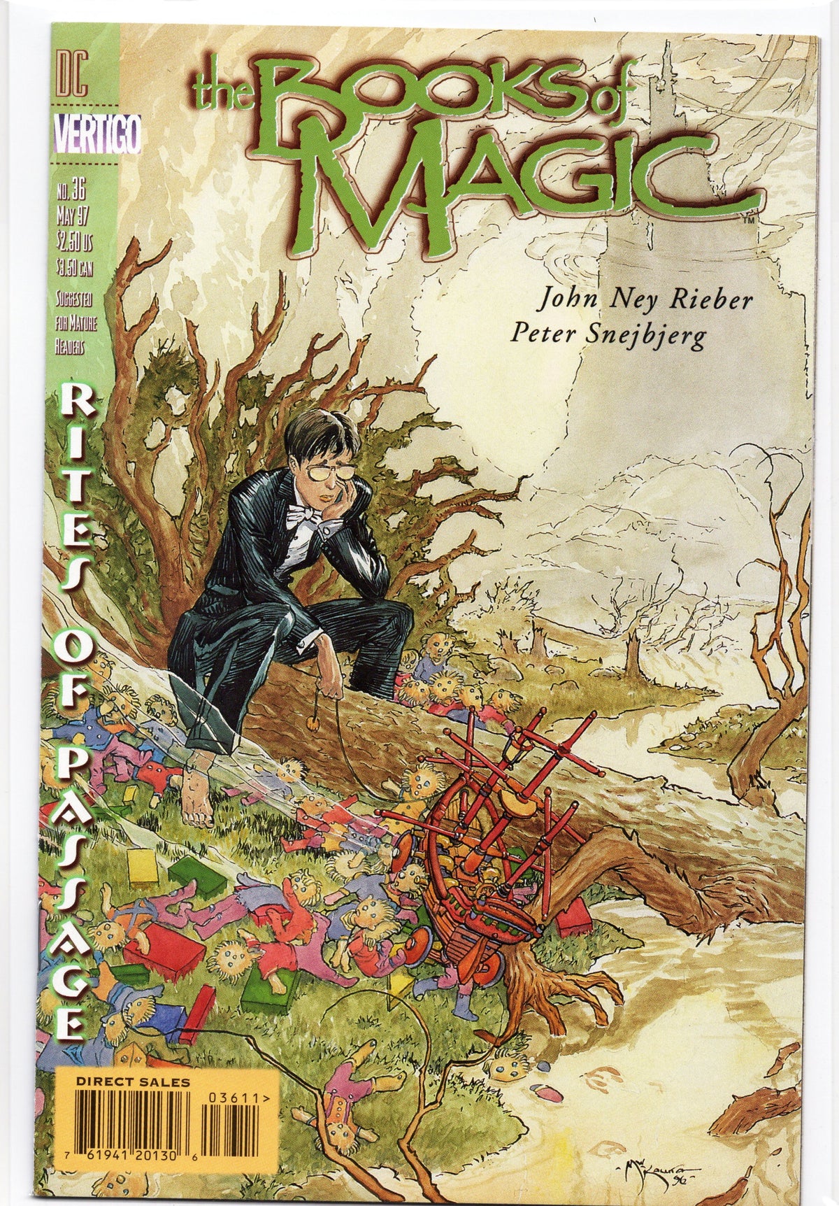 The Books Of Magic #36 1997