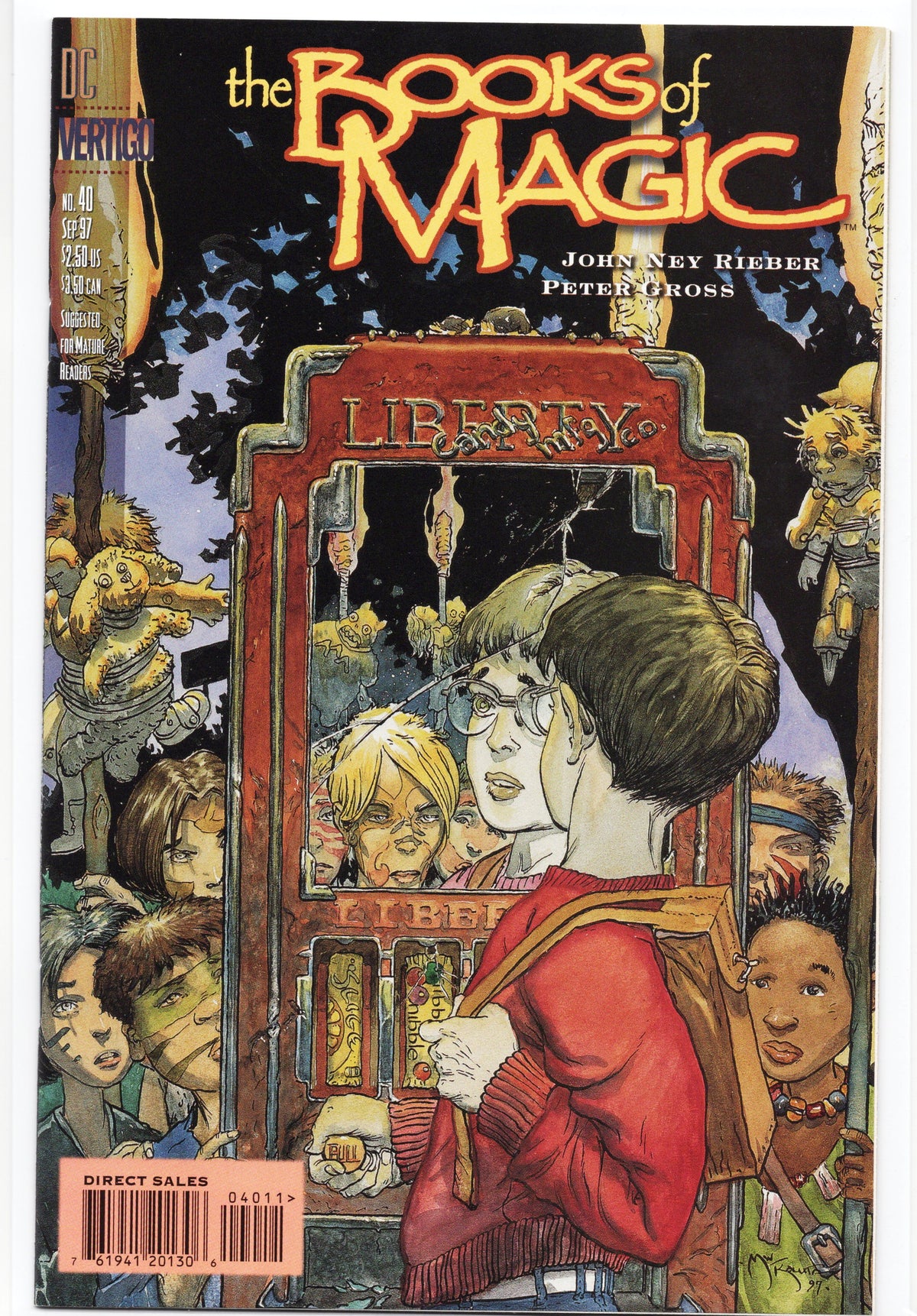 The Books Of Magic #40 1997