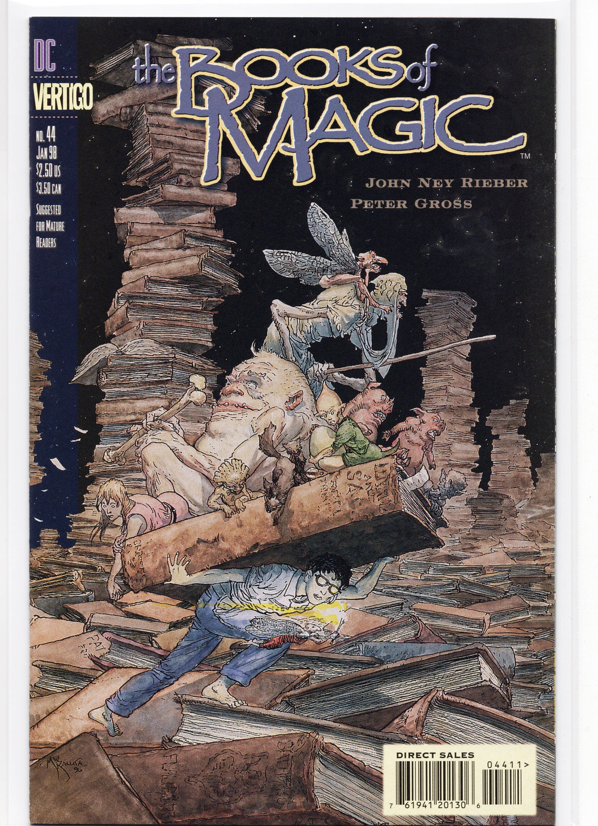 The Books Of Magic #44 1998