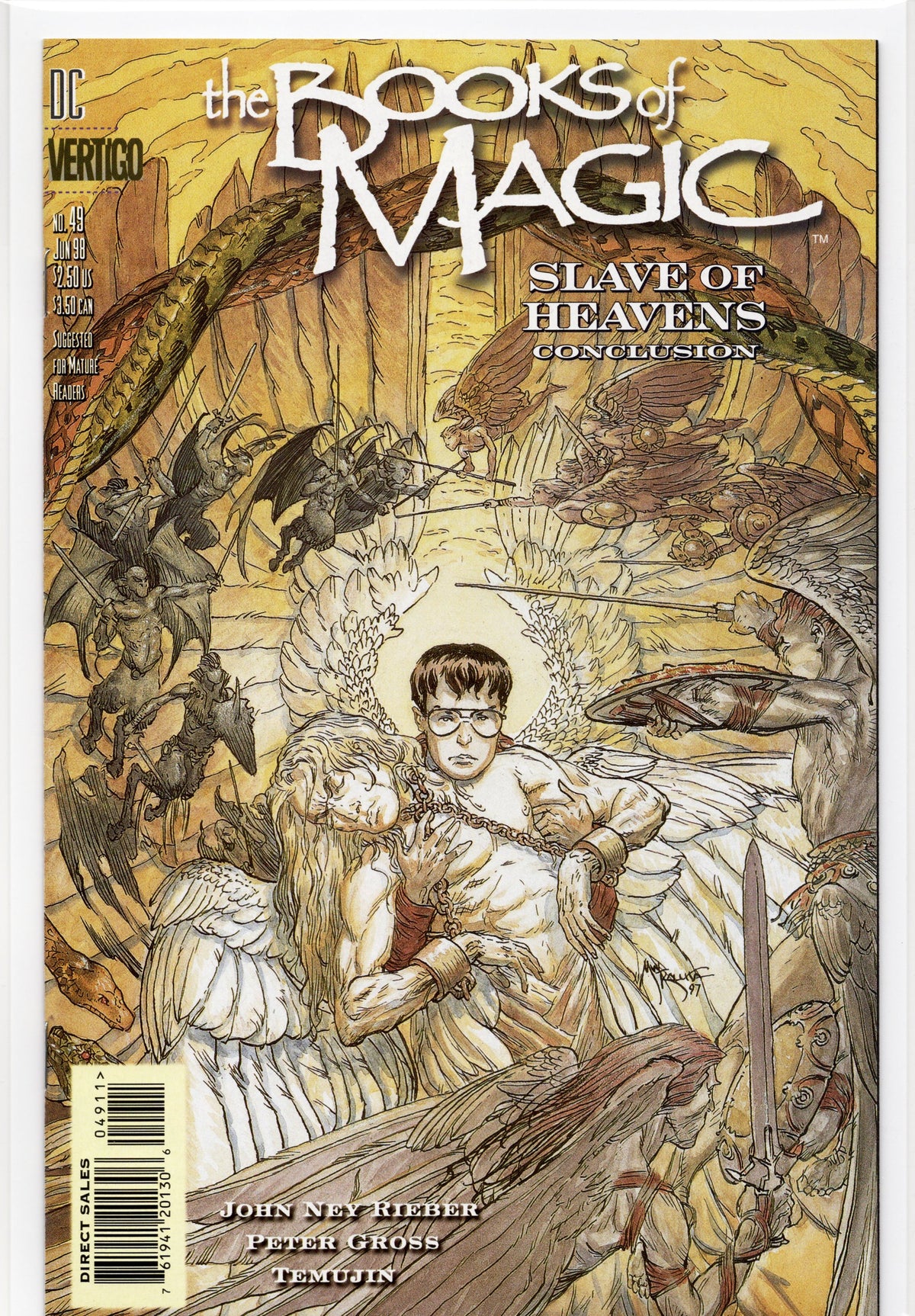 The Books Of Magic #49 1998