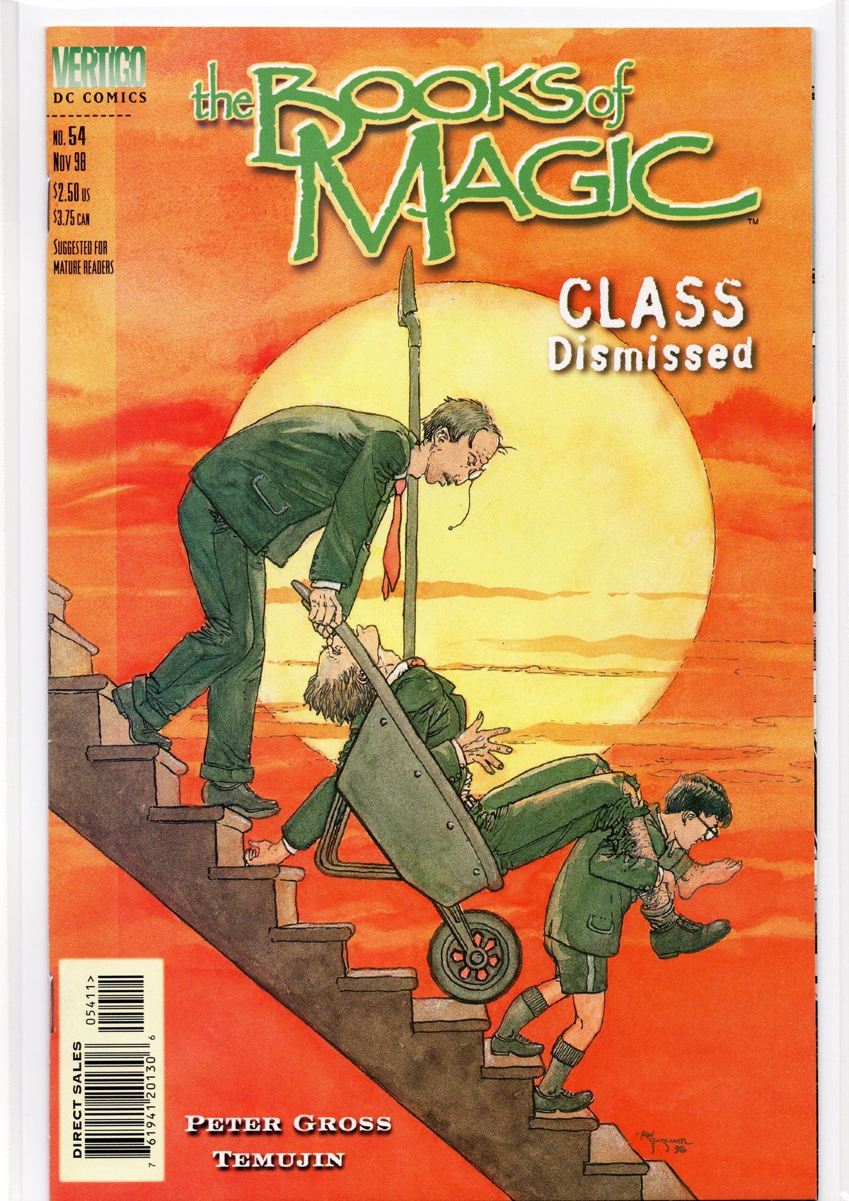 The Books Of Magic #54 1998