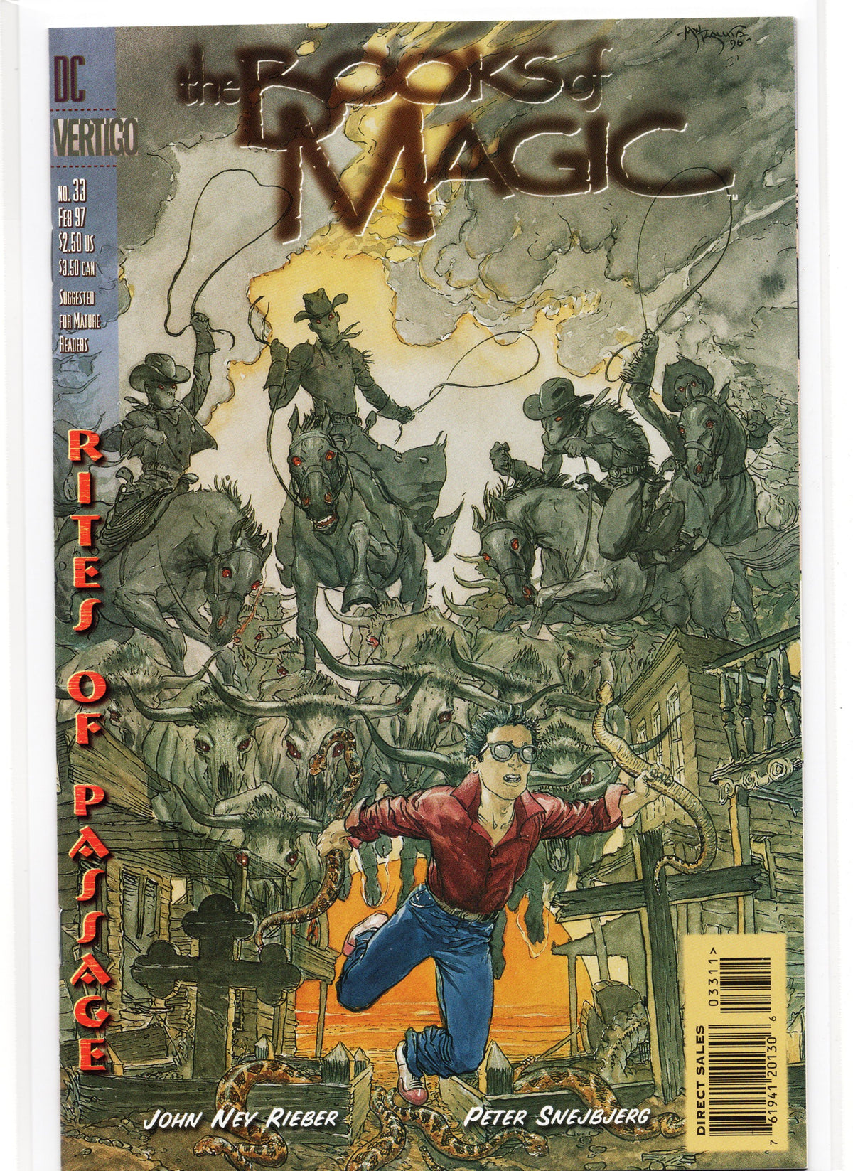 The Books Of Magic #33 1997