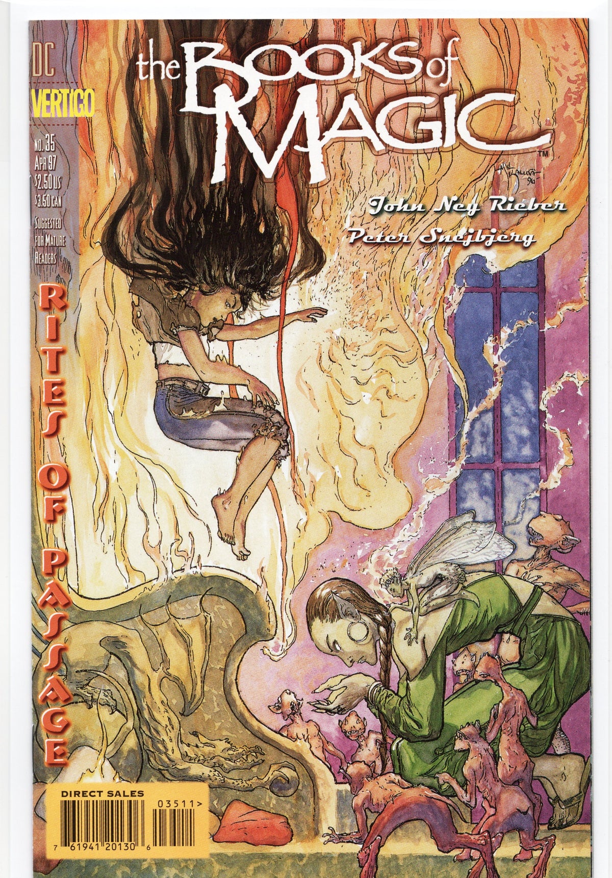 The Books Of Magic #35 1997