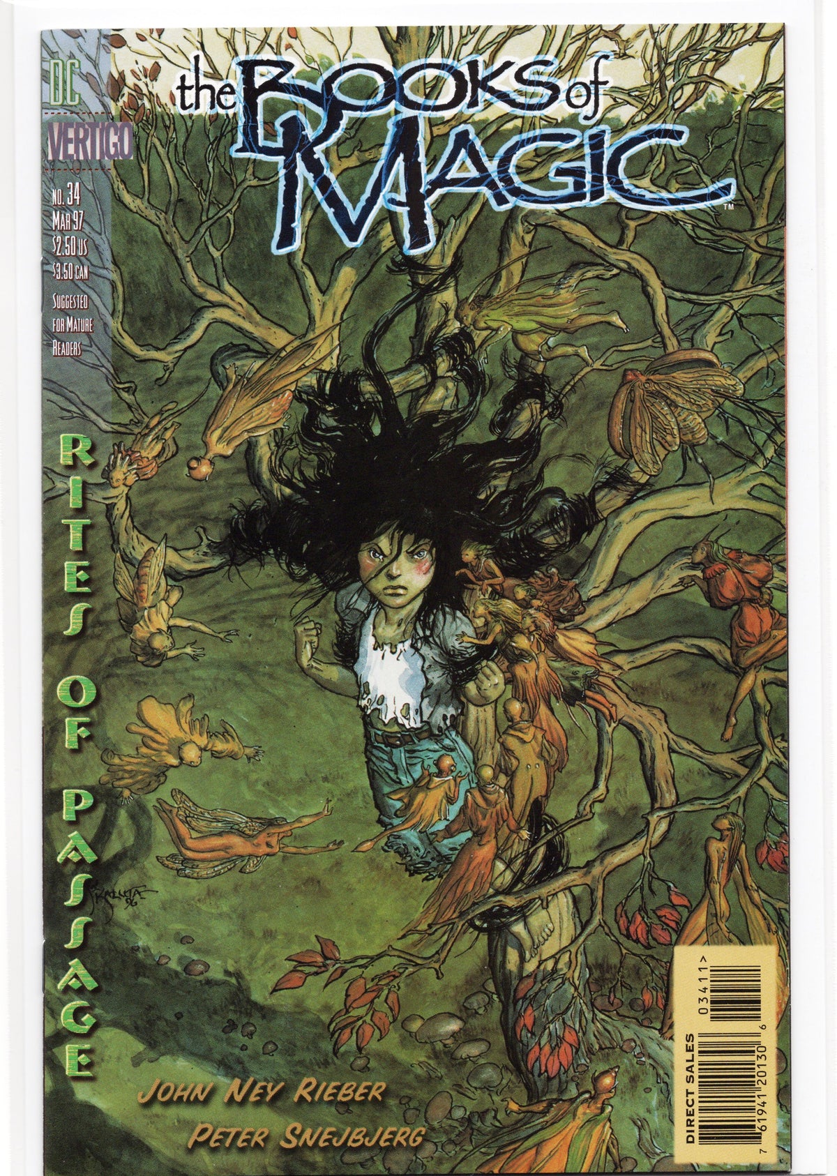 The Books Of Magic #34 1997