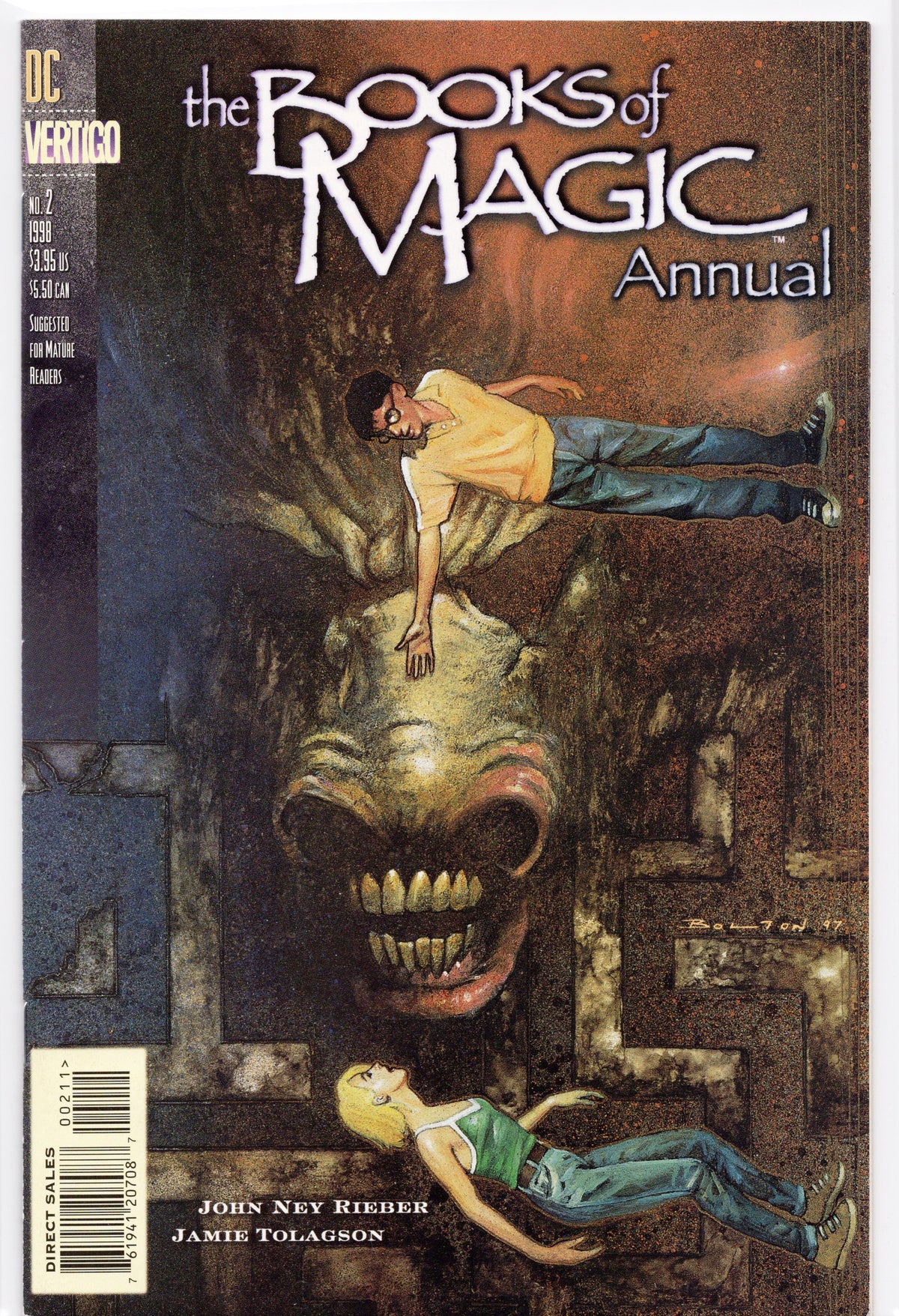 The Books Of Magic Annual 2 1998