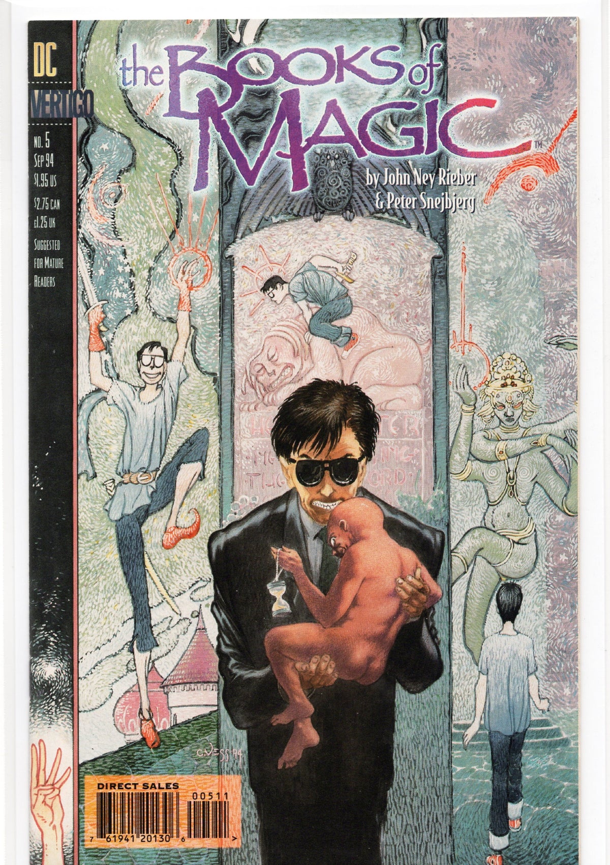 The Books Of Magic #5 1994