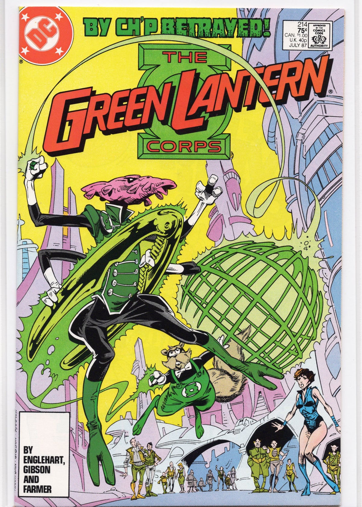 The Green Lantern Corps #214 1987