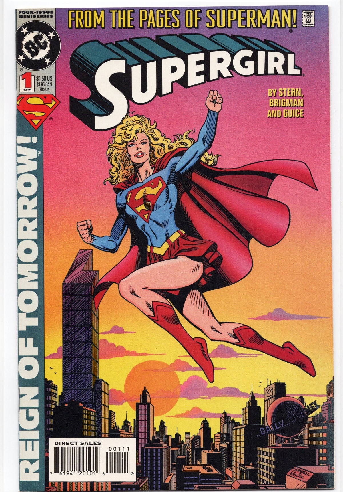 Super Girl #1 from The Four Issue Miniseries 1994