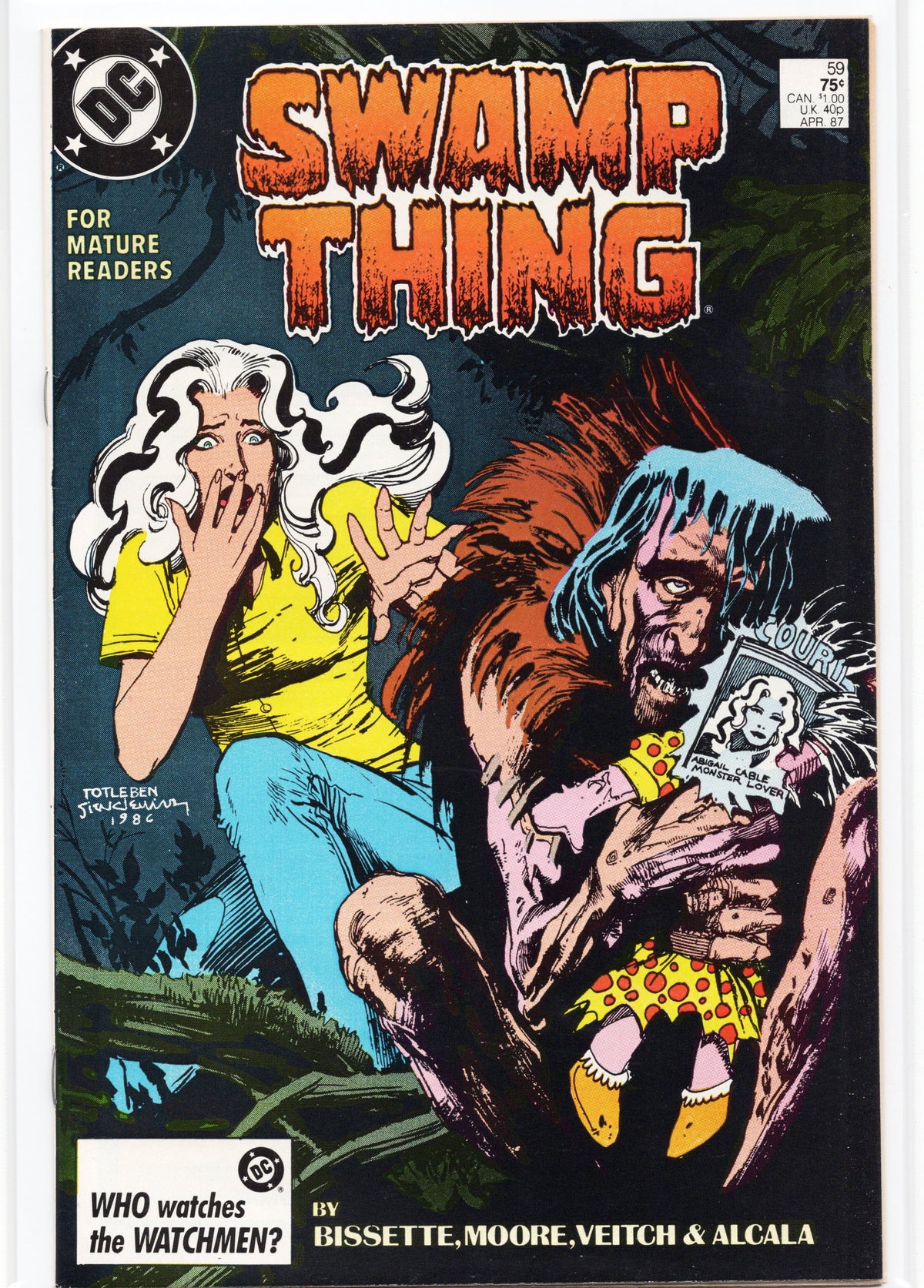 Swamp Thing #59 1987