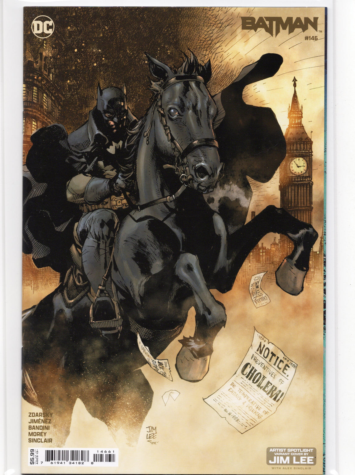 Batman #146 Jim Lee Cover