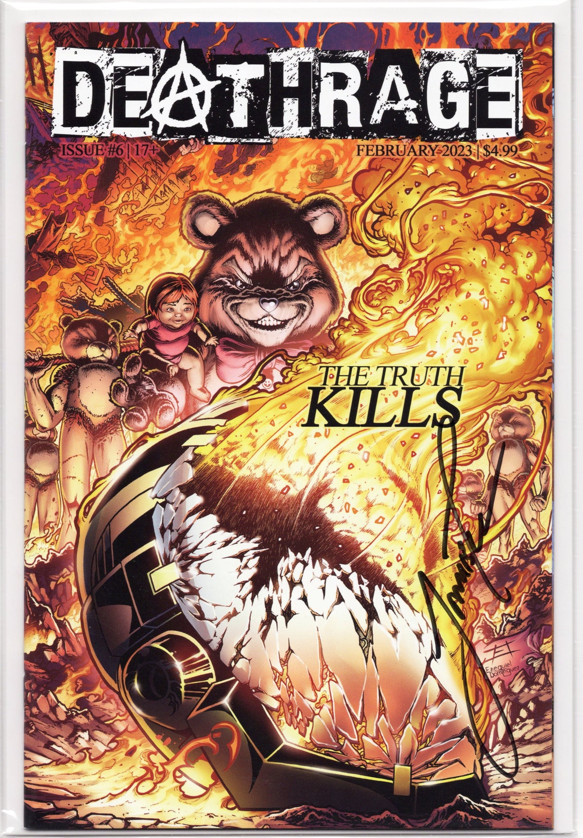Deathrage #6 2023 Signed Jamie Tyndall