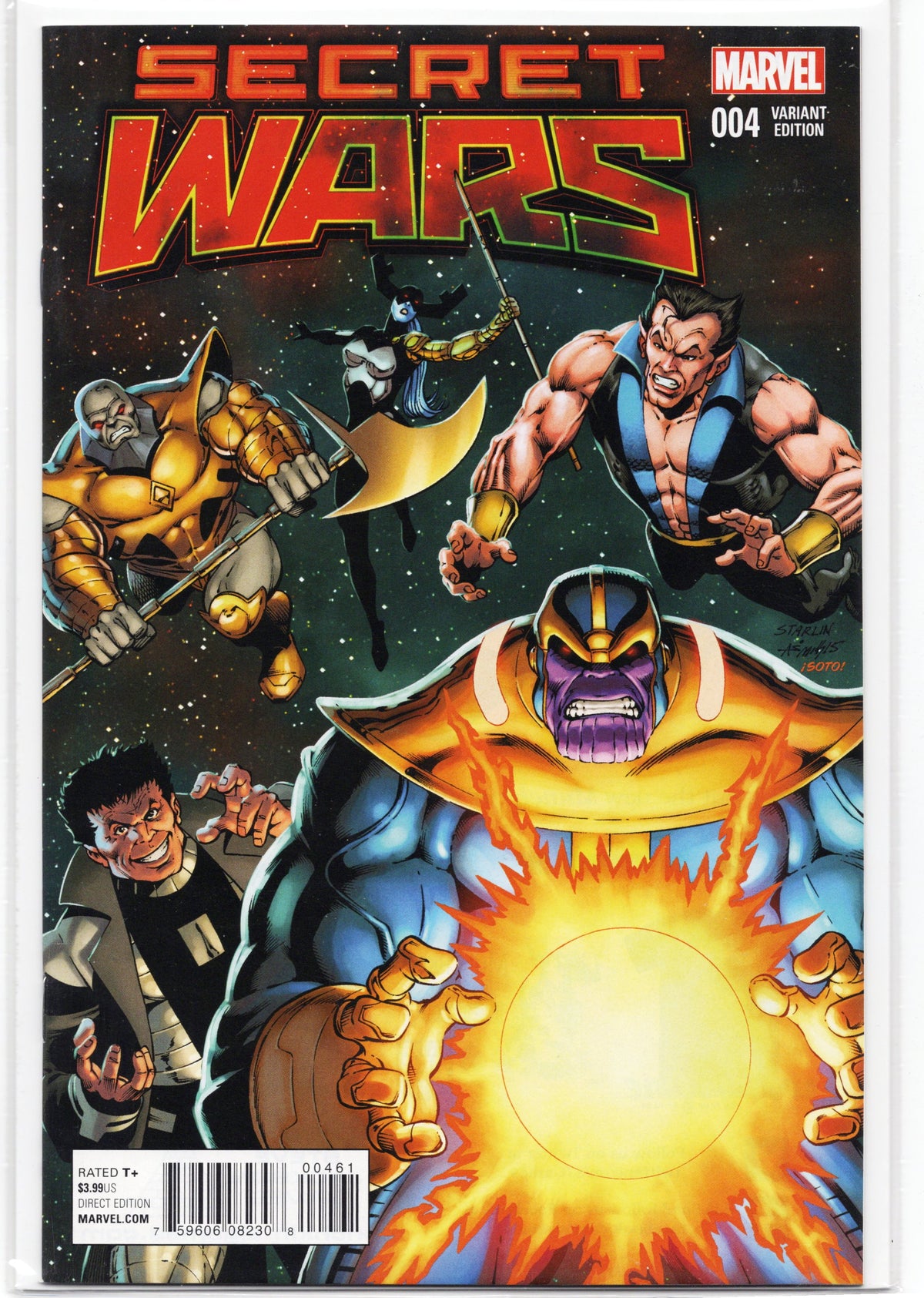 Secret War #4 1:25 2015