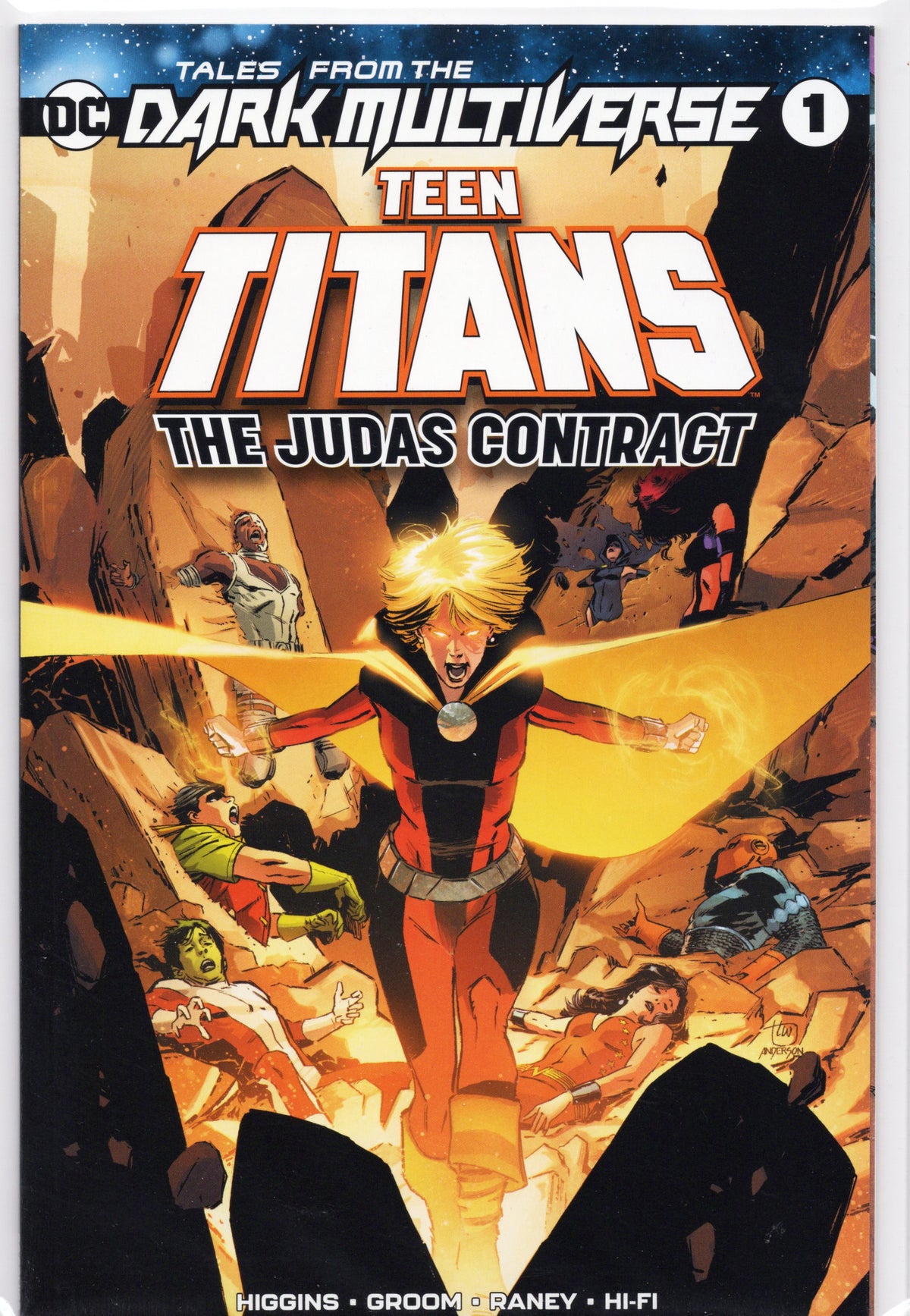 Tales Of The Dark Multiverse Teen Titans The Judas Contract #1