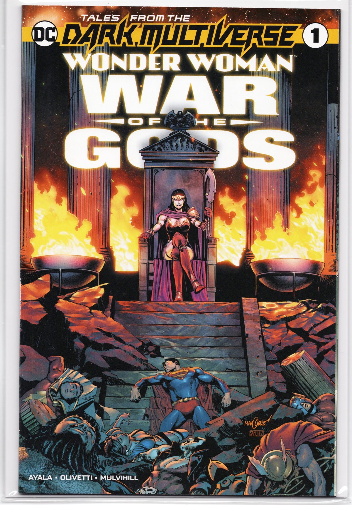Dark Multiverse Wonder Woman War Of The Gods #1