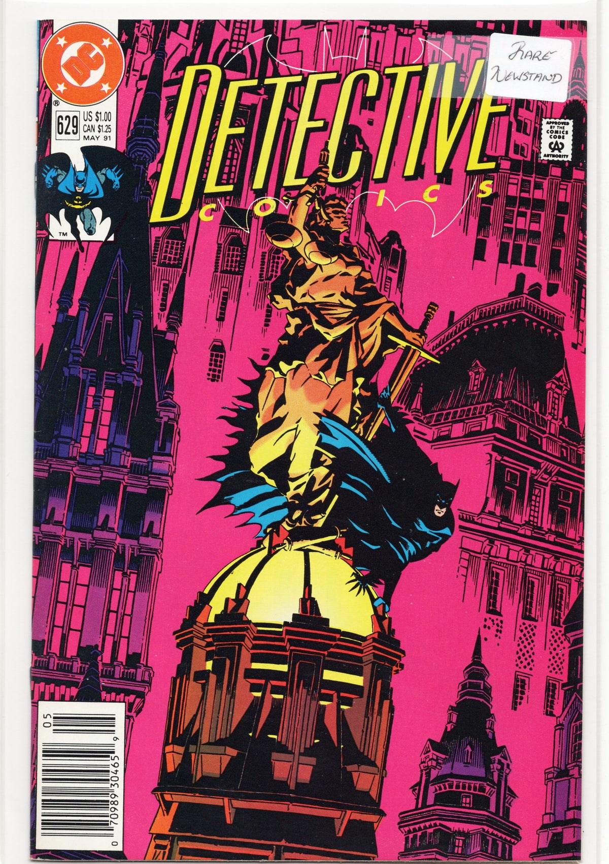 Detective Comics #629 1991 Newsstand