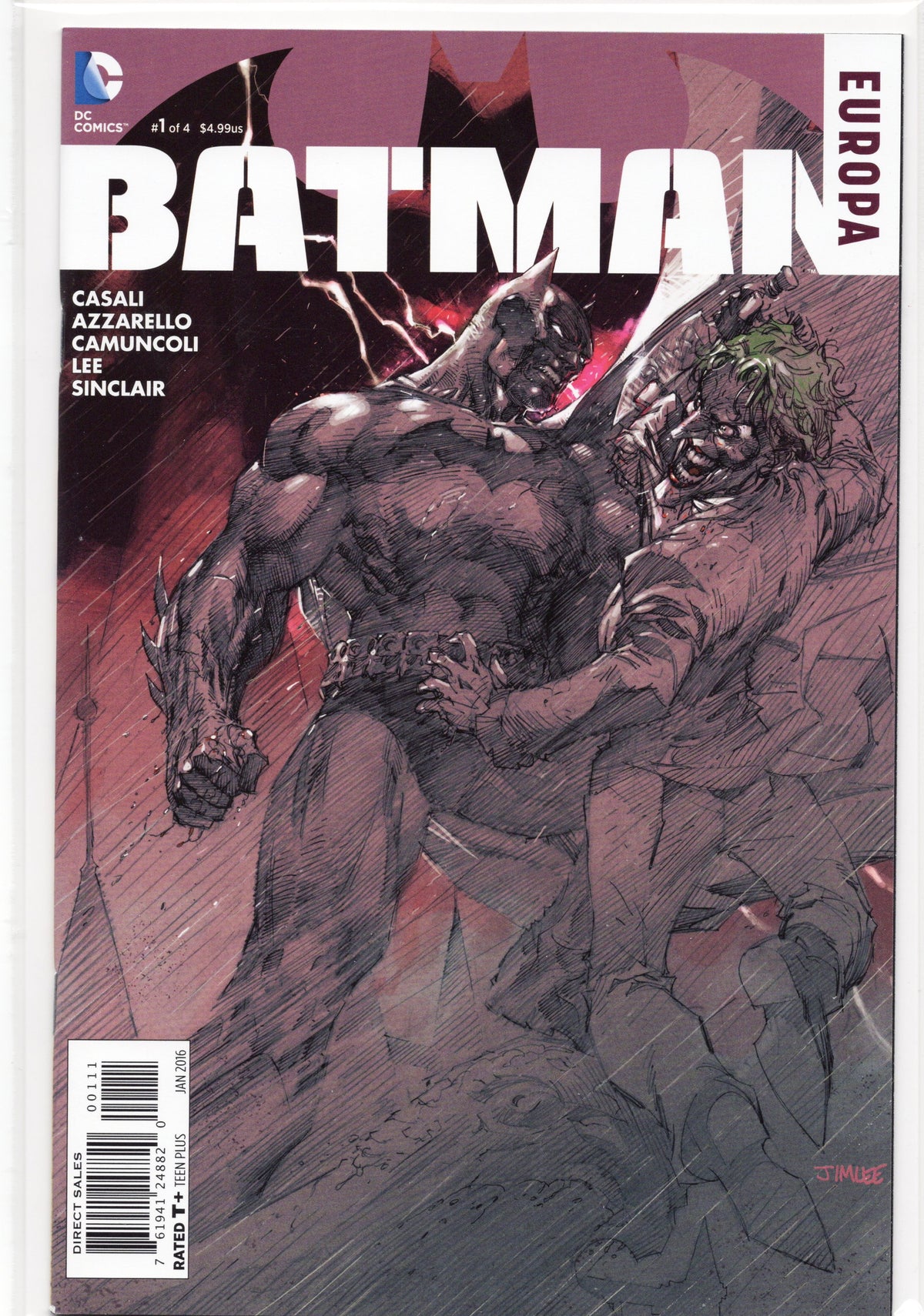 Batman Europa #1 of #4 2016
