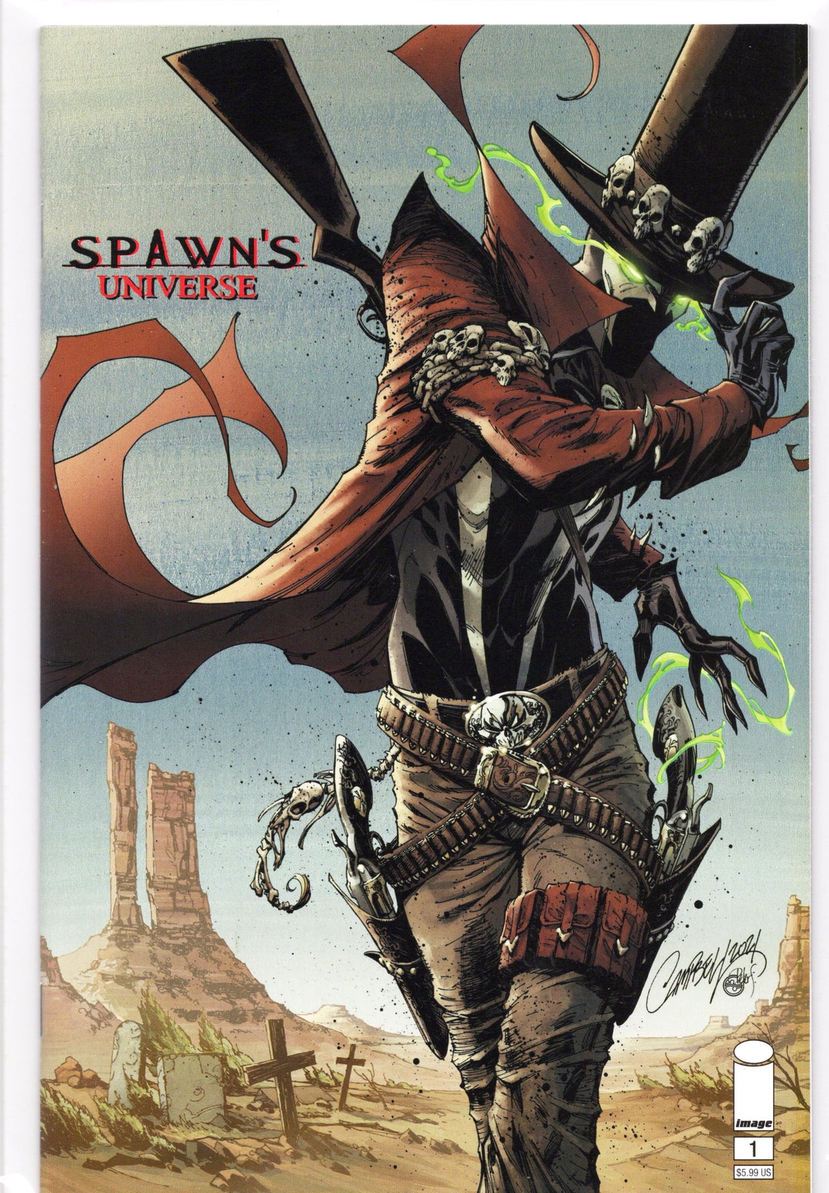 Spawn Universe #1 Campbell Variant 2021