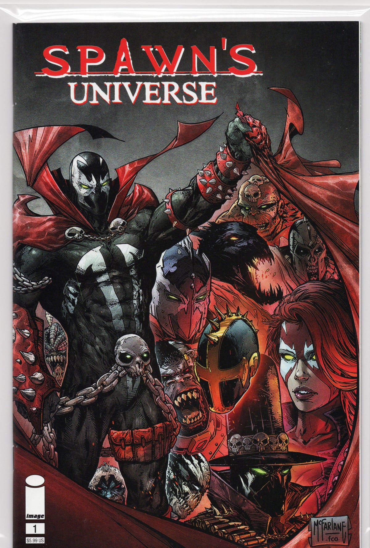 Spawn Universe #1 Mcfarlane Cover 2021