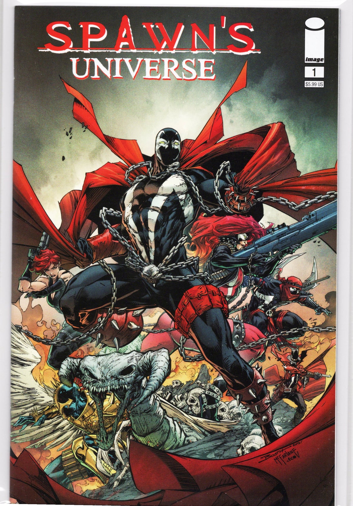 Spawn Universe #1 Booth Variant 2021