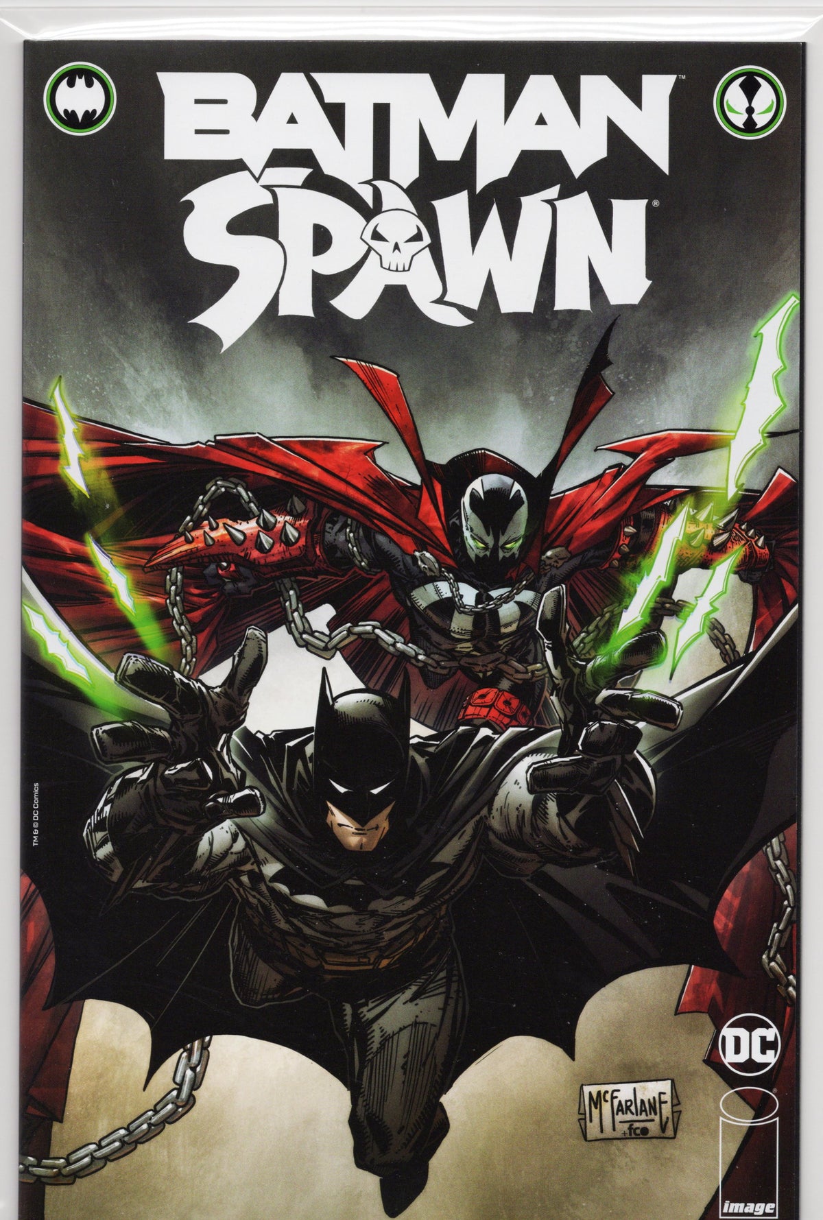 Batman Spawn #1 2022 Mcfarlane Cover