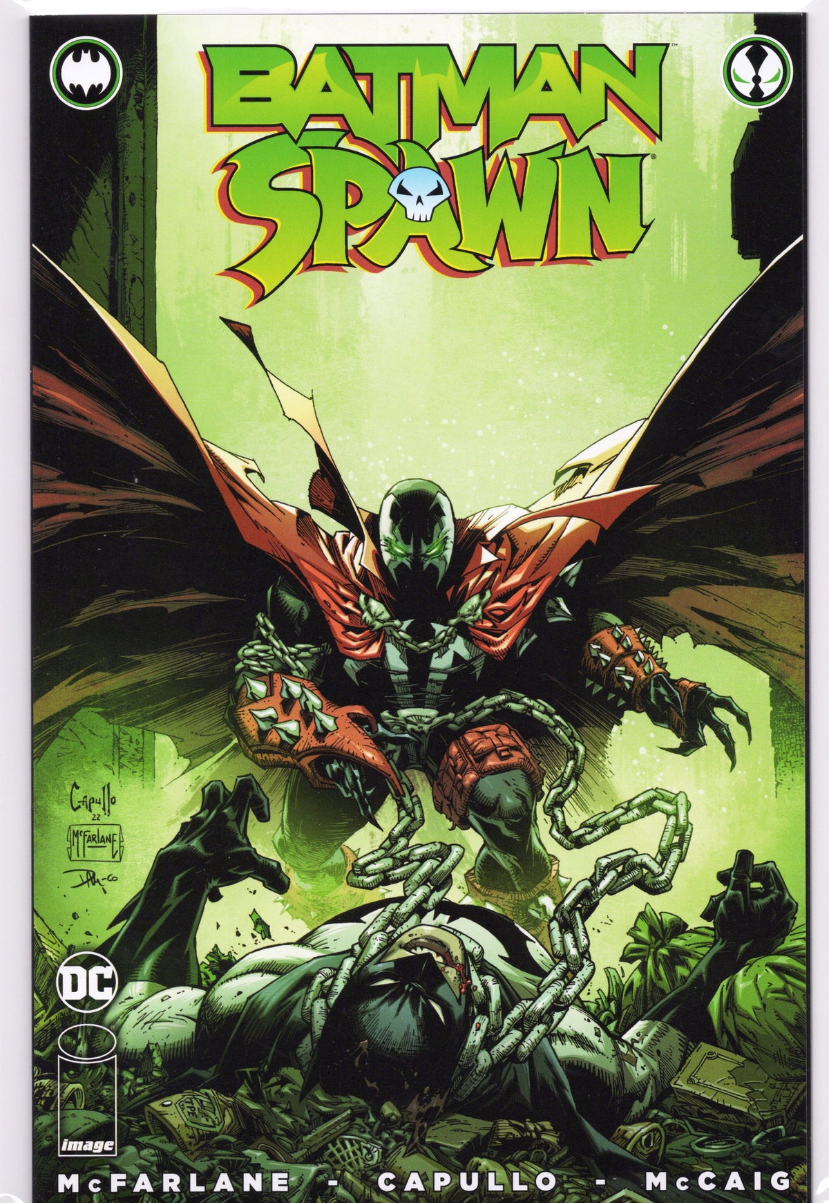 Batman Spawn #1 2022 Capullo Variant Cover