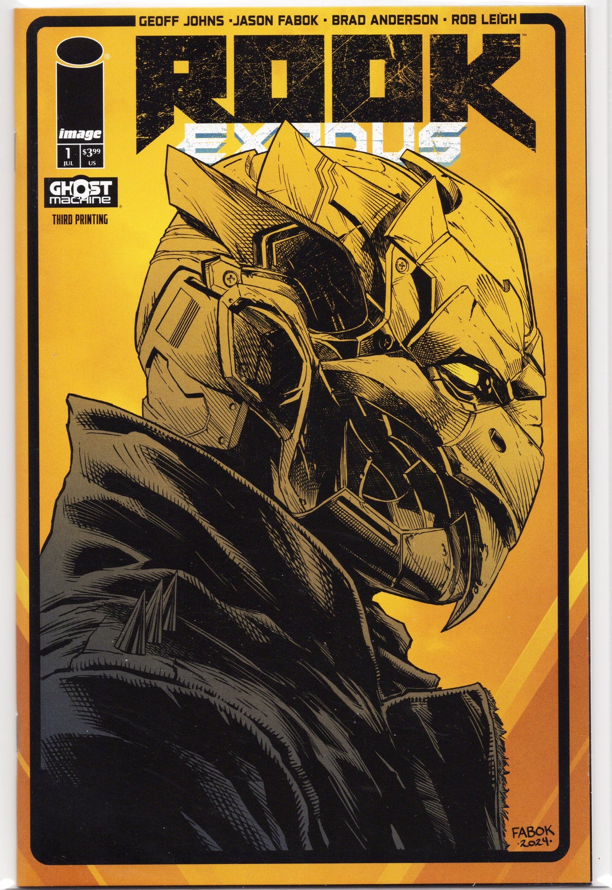 Rook Exodus #1 2024 3rd Print Image Comics