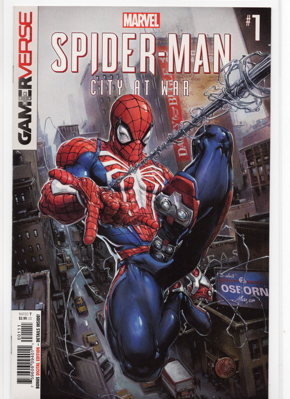 Spider-Man City At War Gamerverse #1 2019