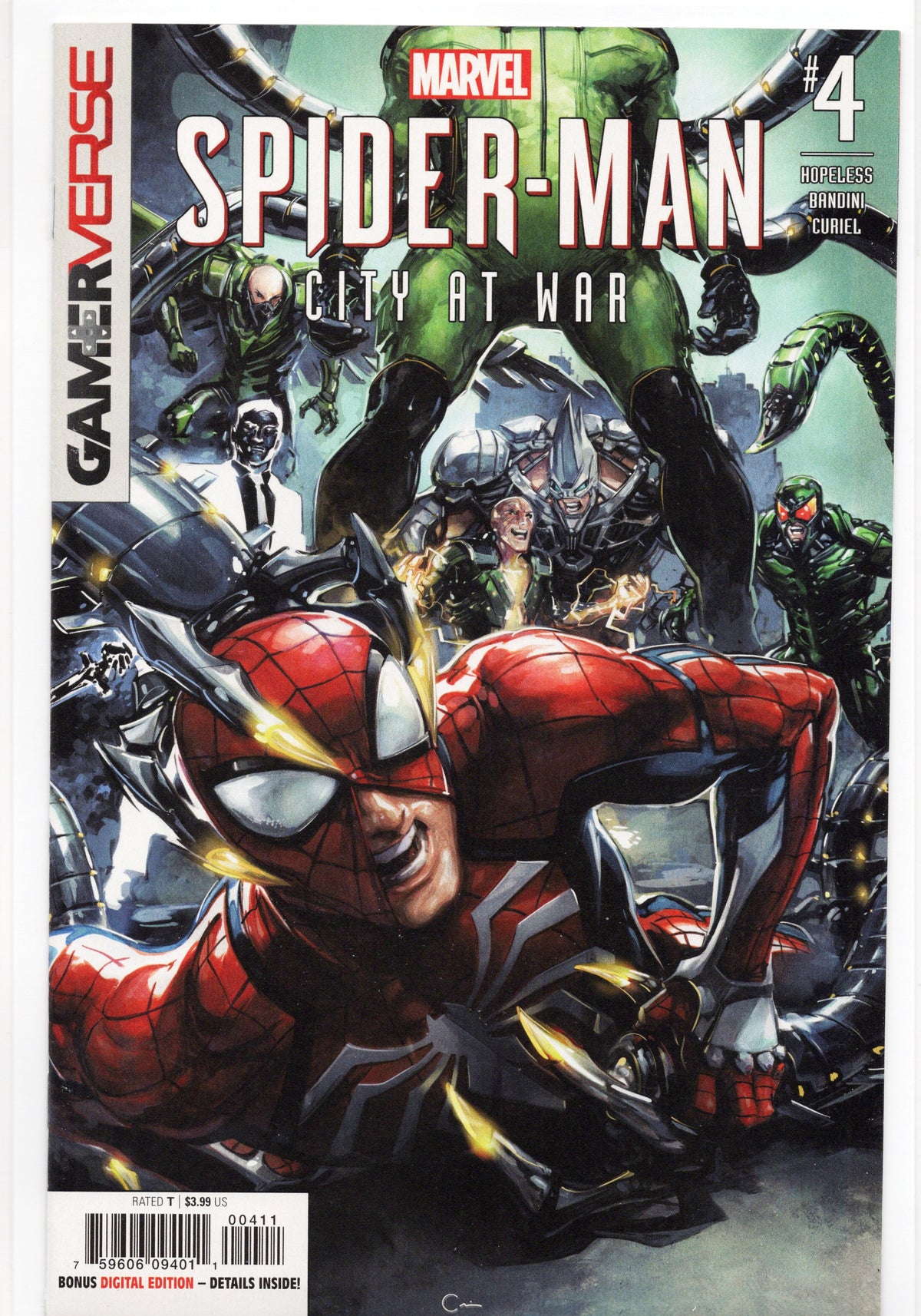 Spider-Man #4 City At War Gamerverse 2019