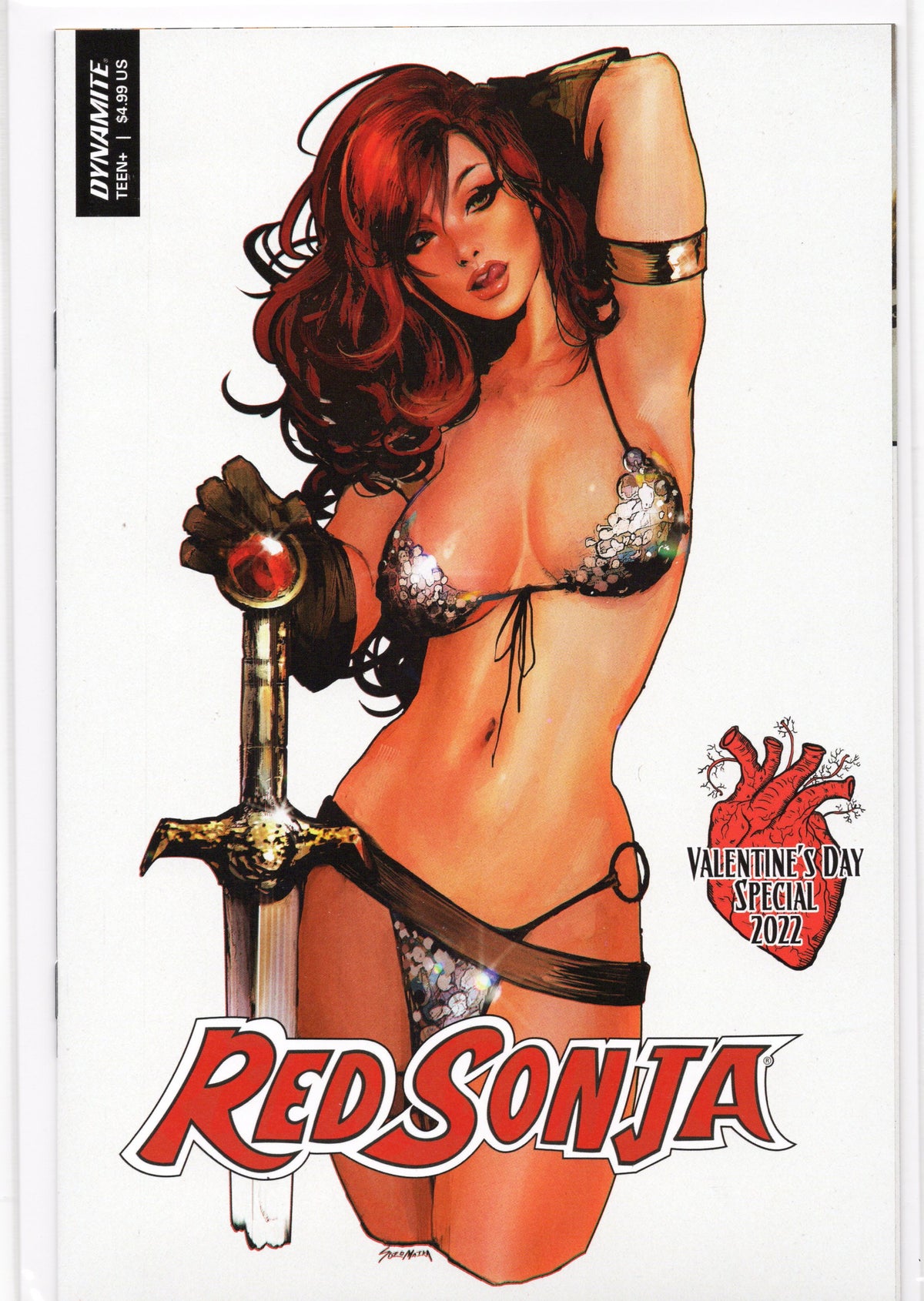 Red Sonja Valentines Day Special 2022 Dynamite