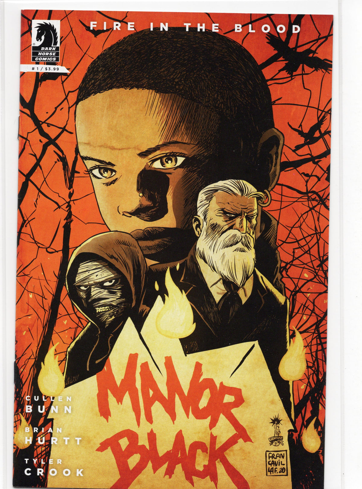 Manor Black Fire In The Blood #1 Dark Horse Comics