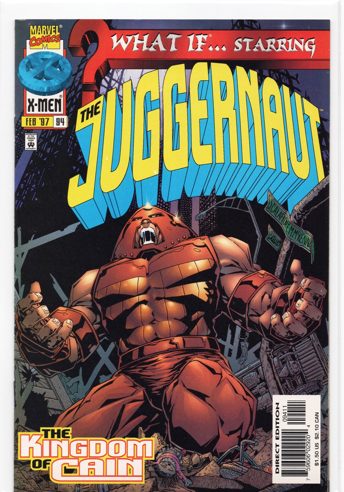 What If ... Starring The Juggernaut #94 1997