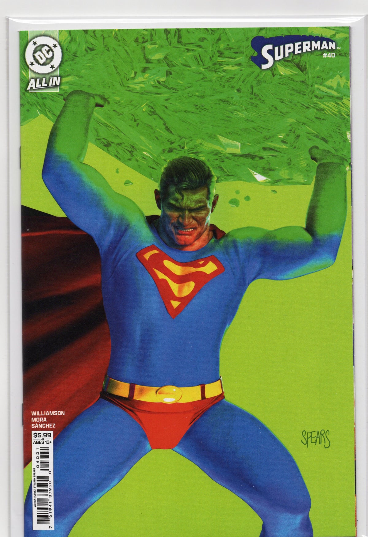 Superman #40 Mark Spears Variant