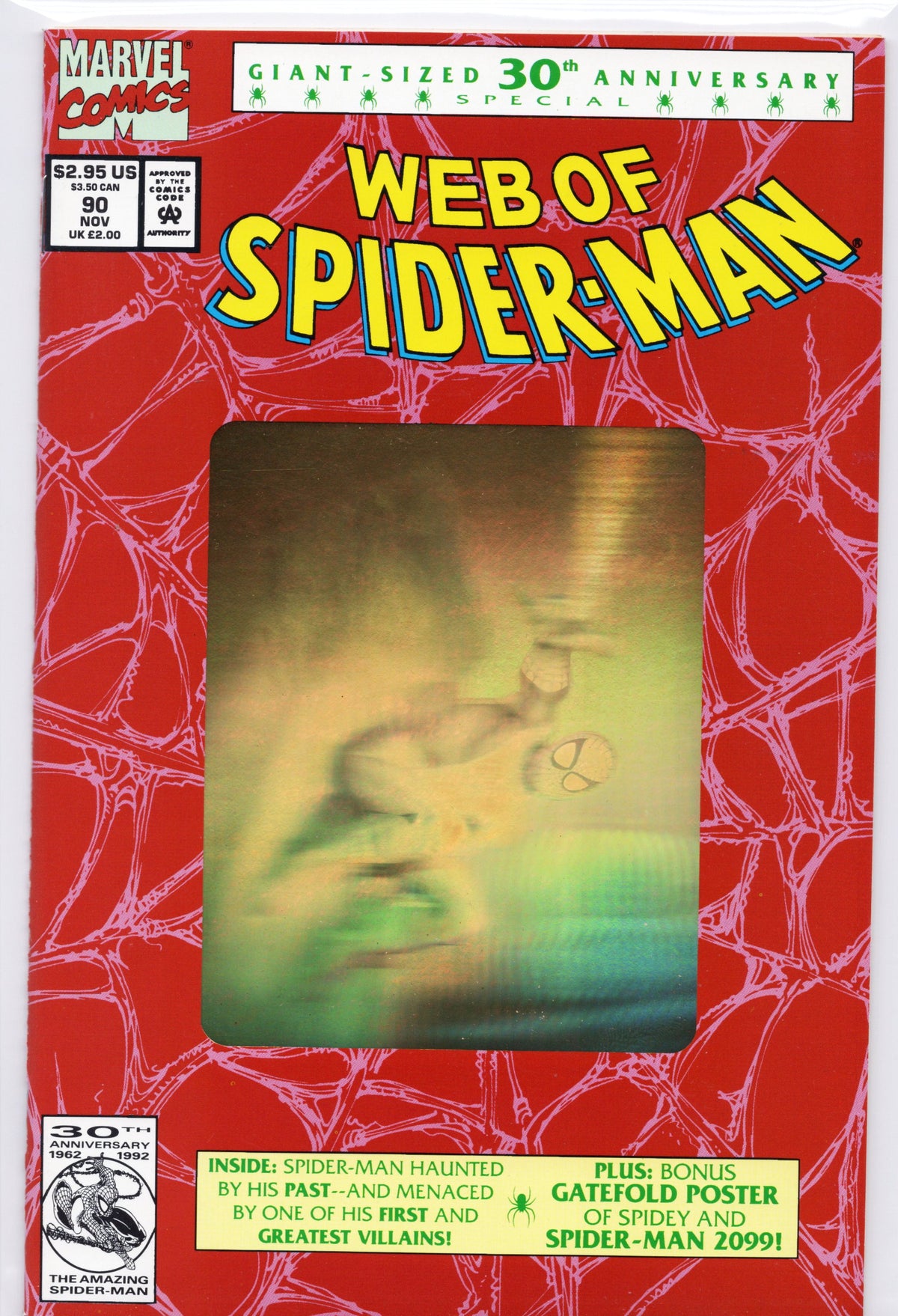 Web Of Spider-Man #90 Gold