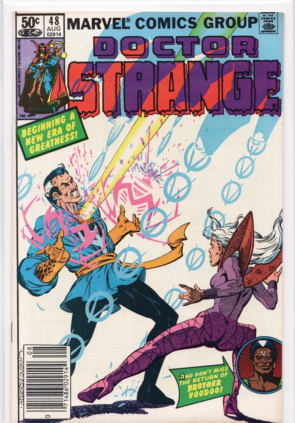 Doctor Strange #48 1981 Newsstand
