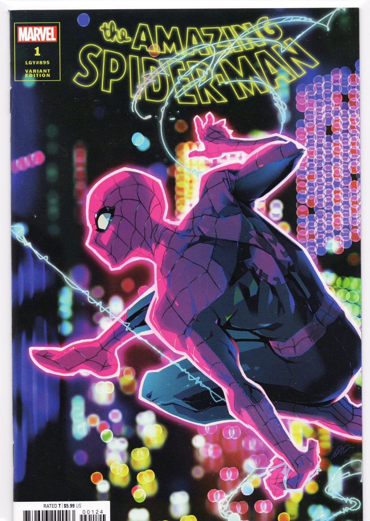 The Amazing Spider-Man #1 Rose Besch Cover
