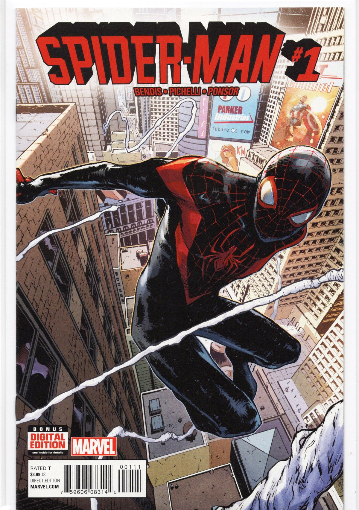 Spider-Man #1 Miles 2016