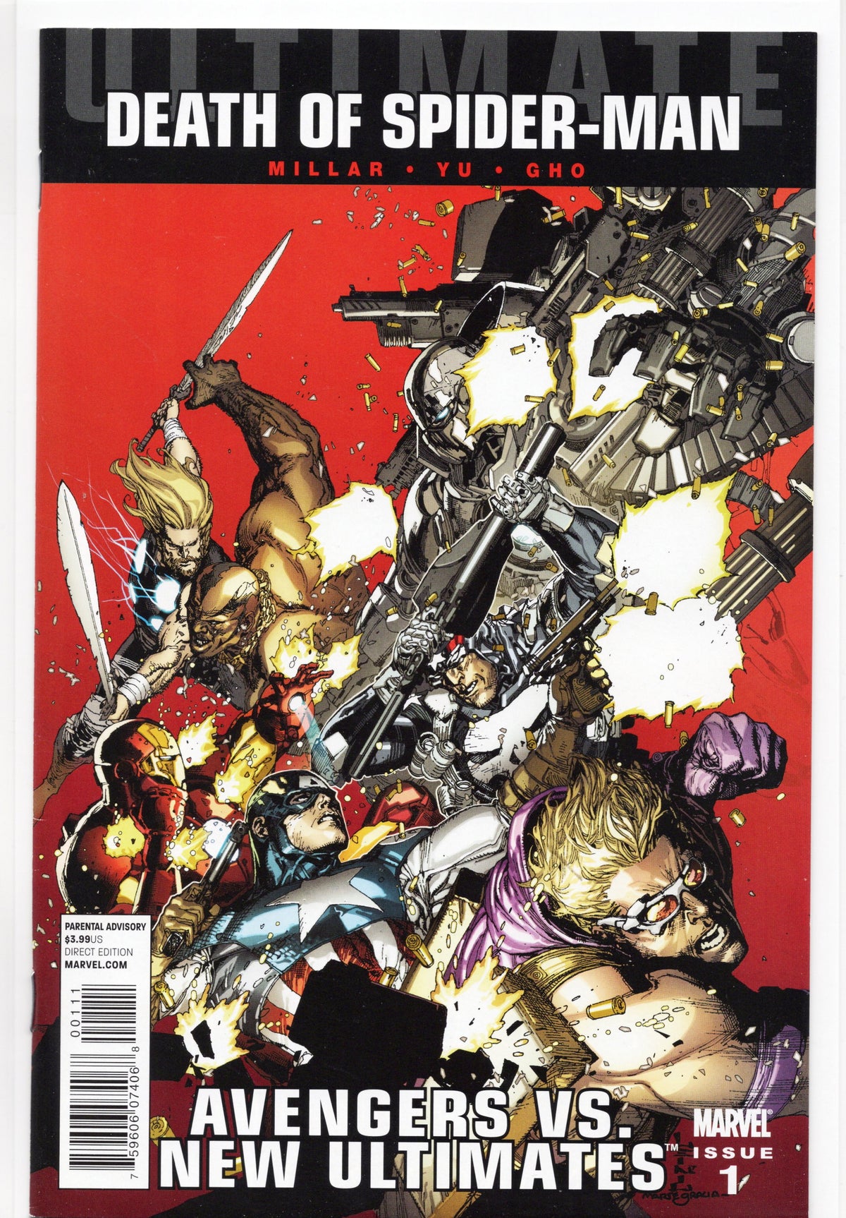 Ultimate Death Of Spider-Man 1