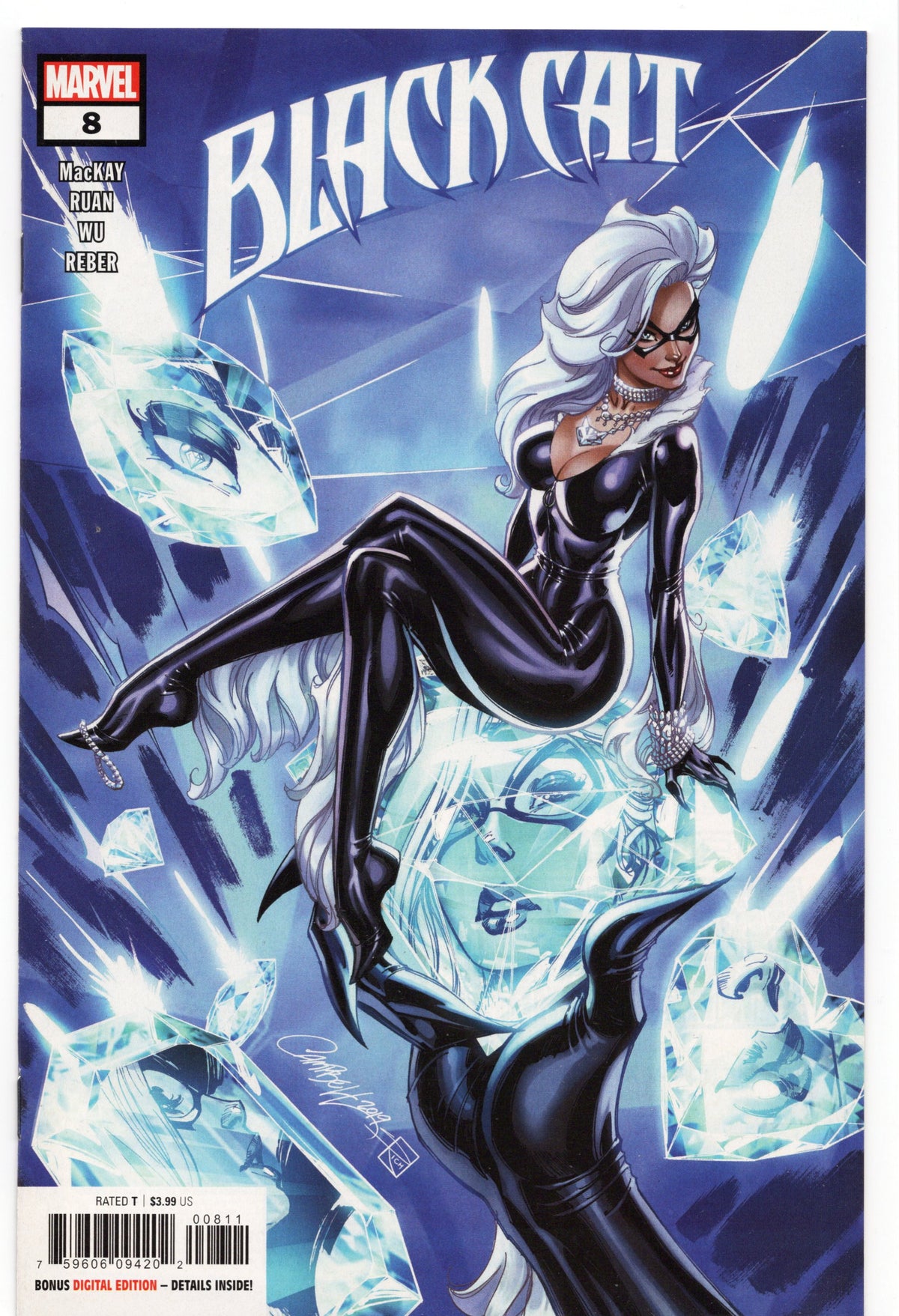 Black Cat #8 Campbell Variant