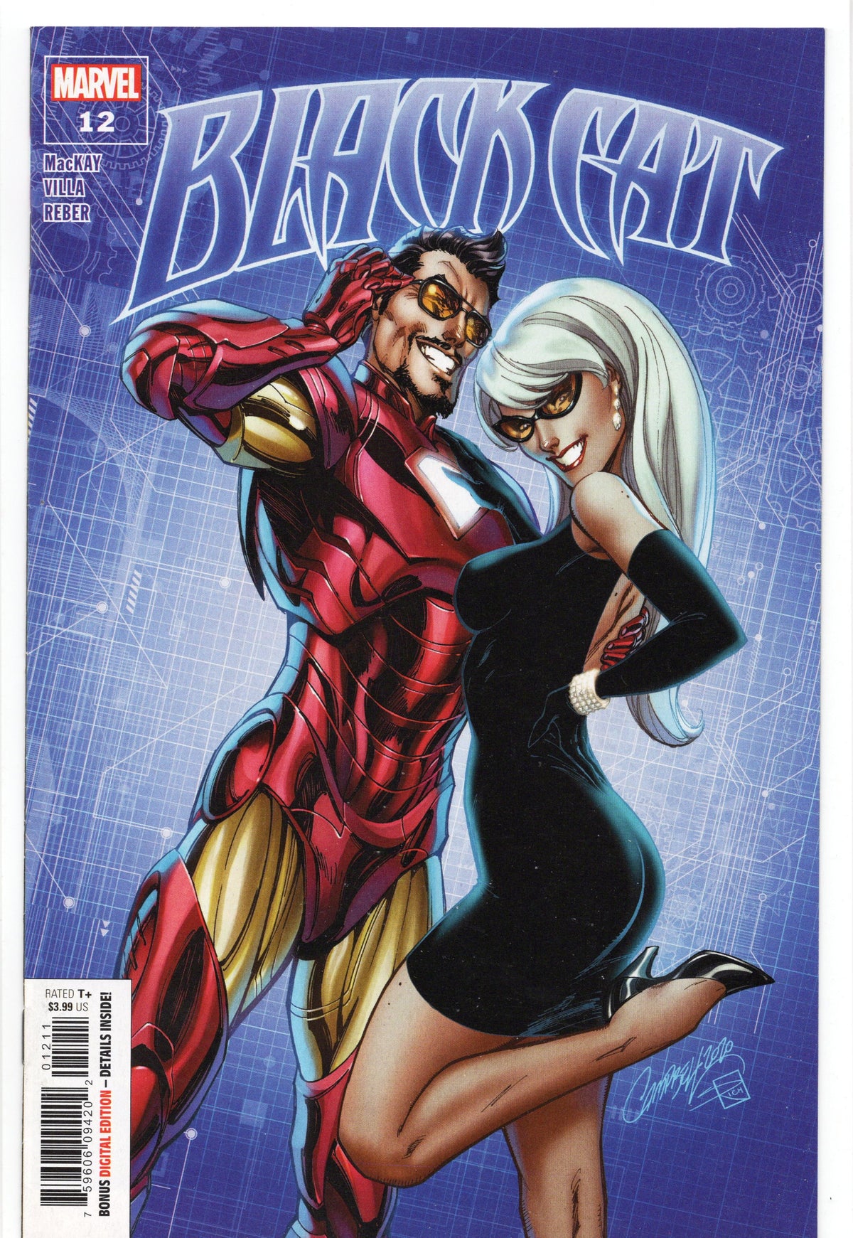 Black Cat #12 Campbell Variant