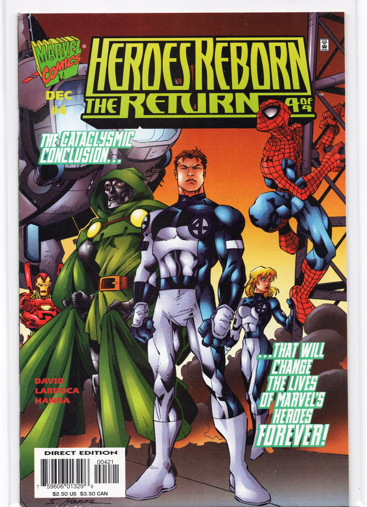 Heroes Reborn The Return #4 Of #4