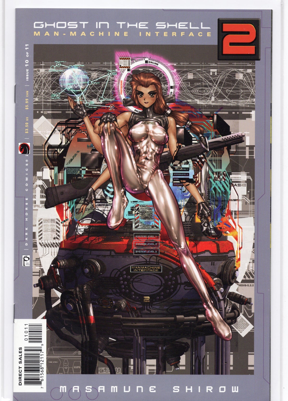 Ghost In The Shell 2 Man Machine Interface #10 comic