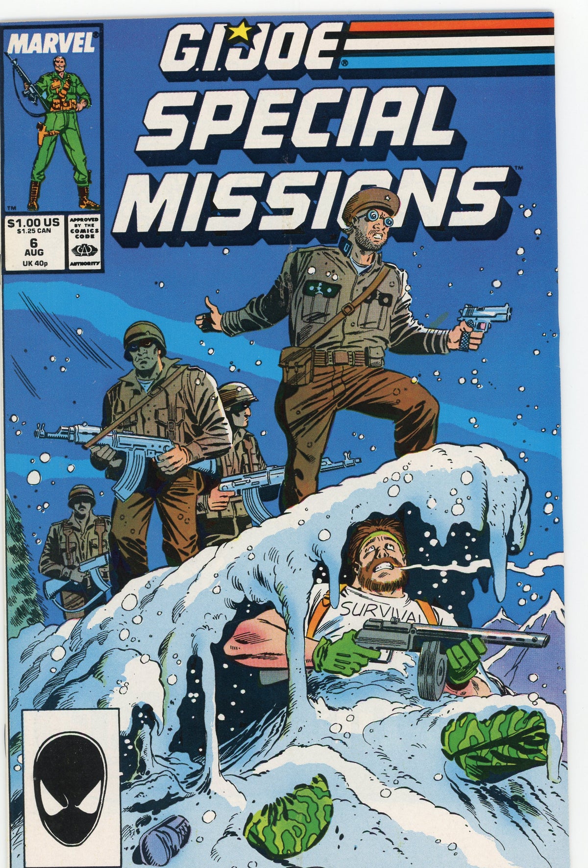 GI JOE SPECIAL MISSIONS #6 NM DRAMA DRENCHED COVER STUNNING GLOSS