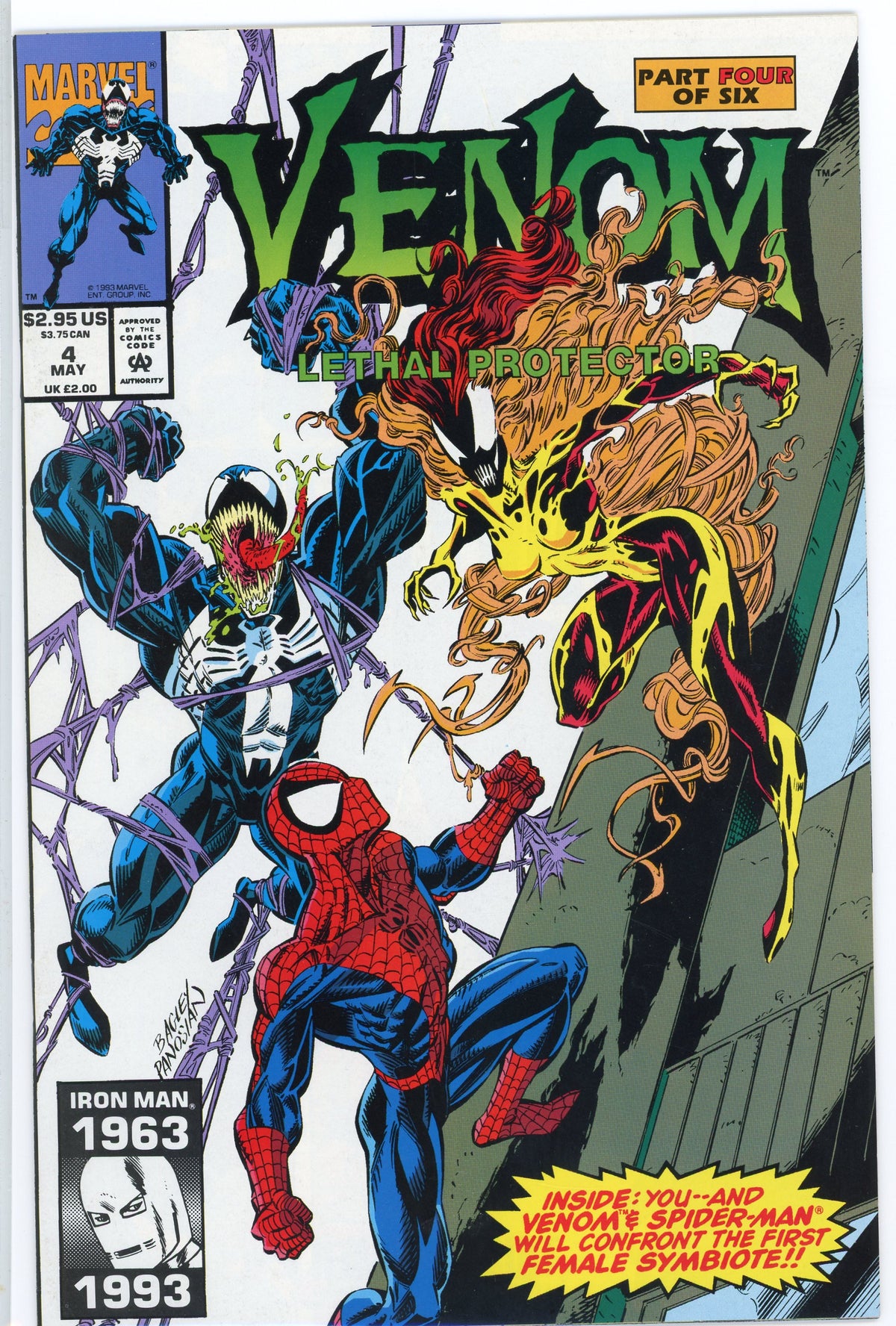 VENOM LETHAL PROTECTOR #4 OF 6 NM ALL OUT BATTLE COVER KILLER GLOSS