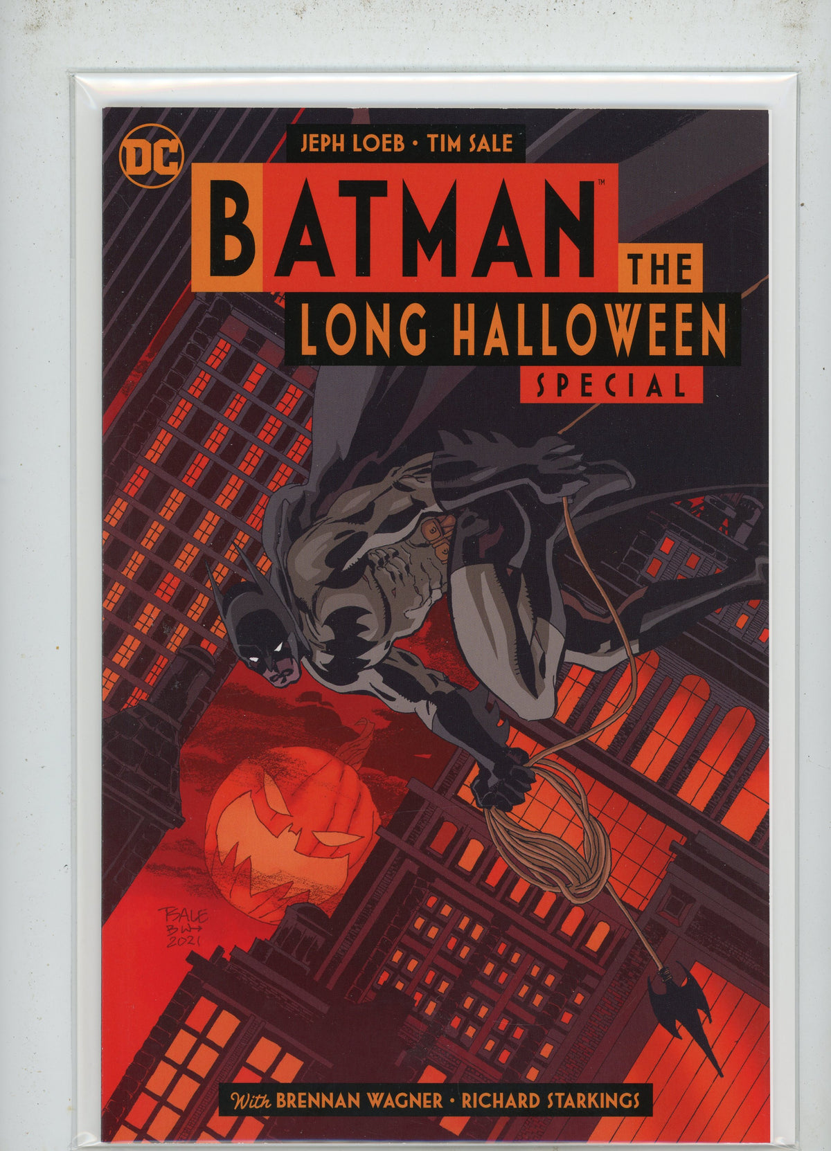 BATMAN THE LONG HALLOWEEN SPECIAL NM SALE LOEB WORK CLASSIC RED TONE COVER