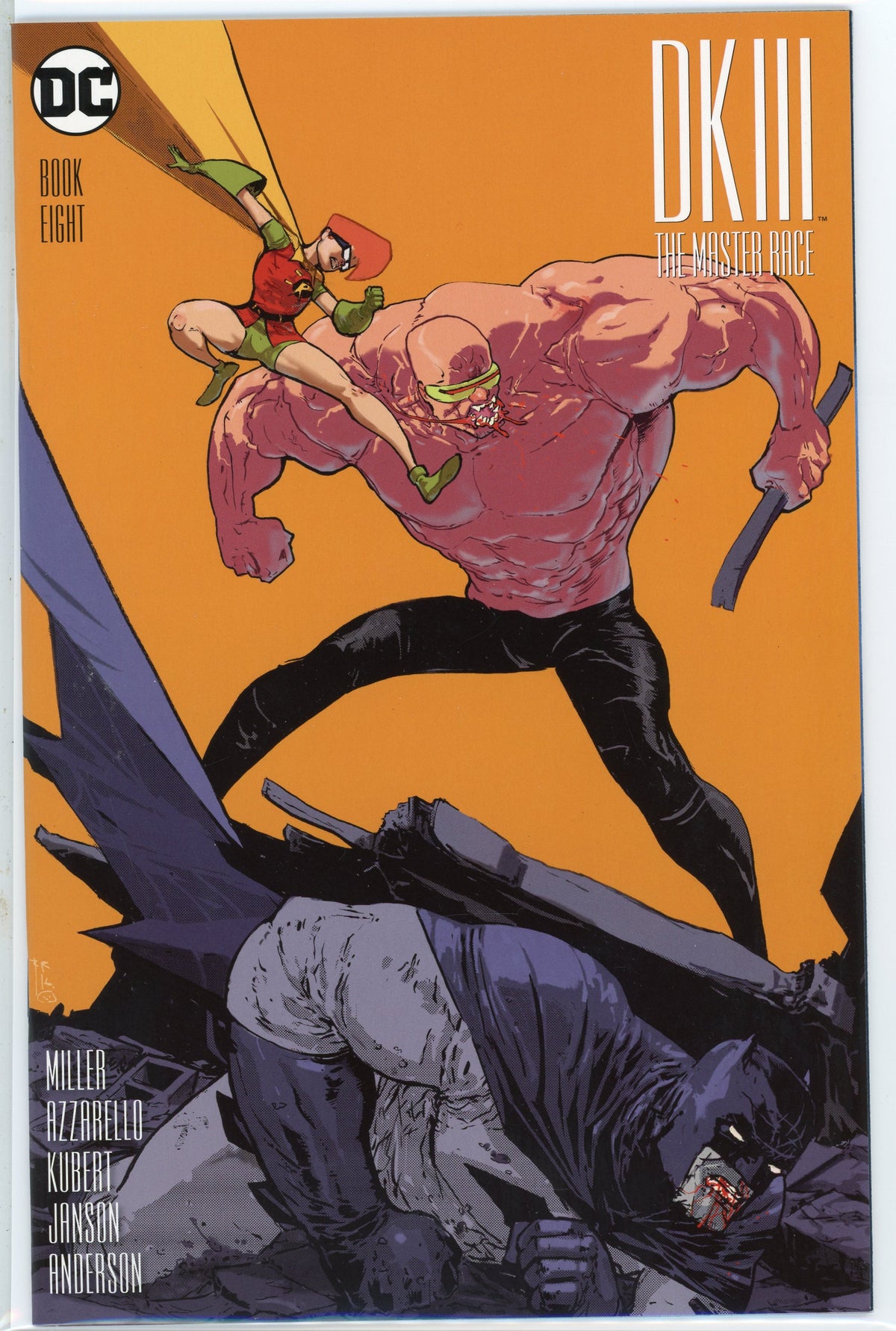 DK3 THE MASTER RACE #8 NM INCREDIBLE COVER STUNNING GLOSS