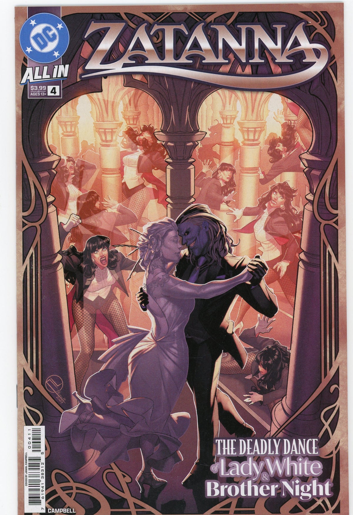 ZATANNA #4 ALL IN NM PHENOMENAL COVER GREAT GLOSS