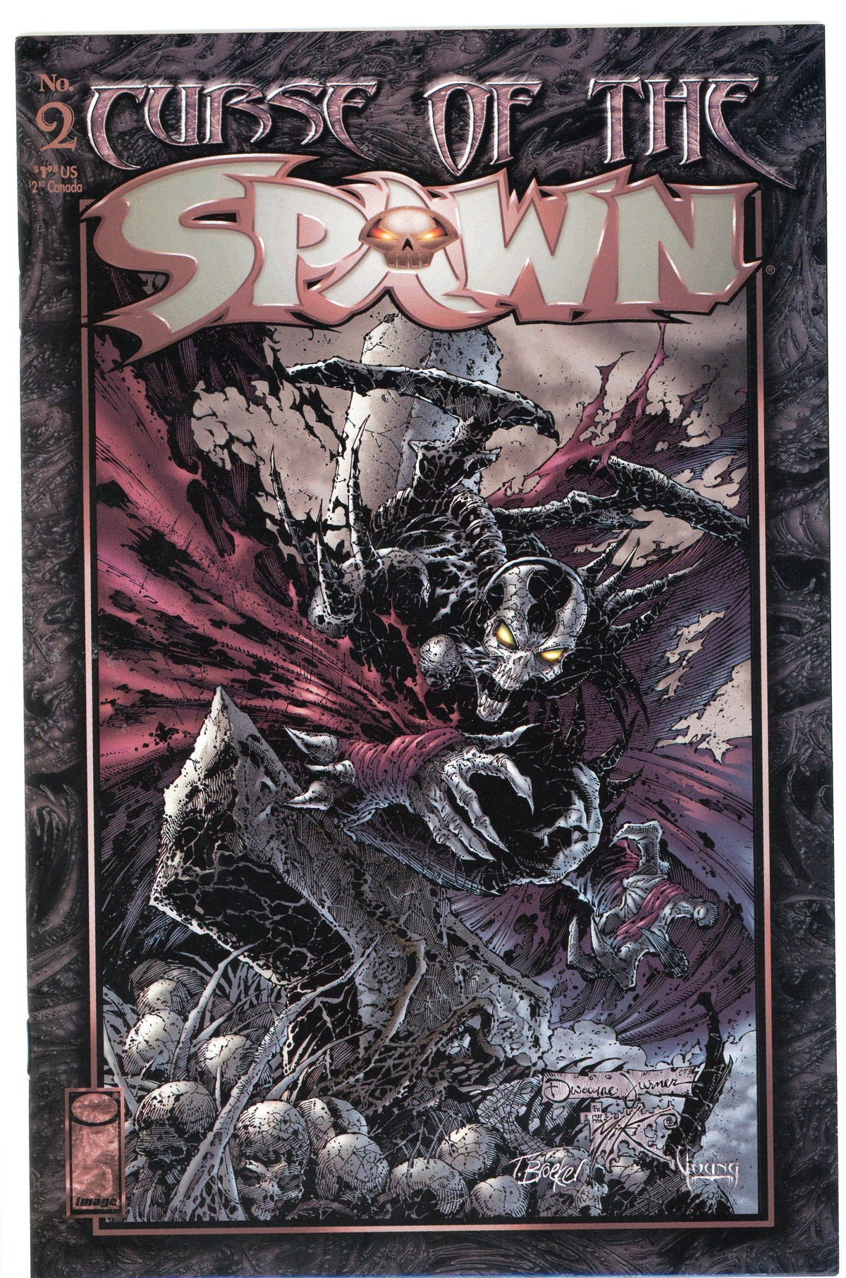 CURSE OF THE SPAWN #2 NM OUTSTANDING COVER KILLER GLOSS AND SHEEN
