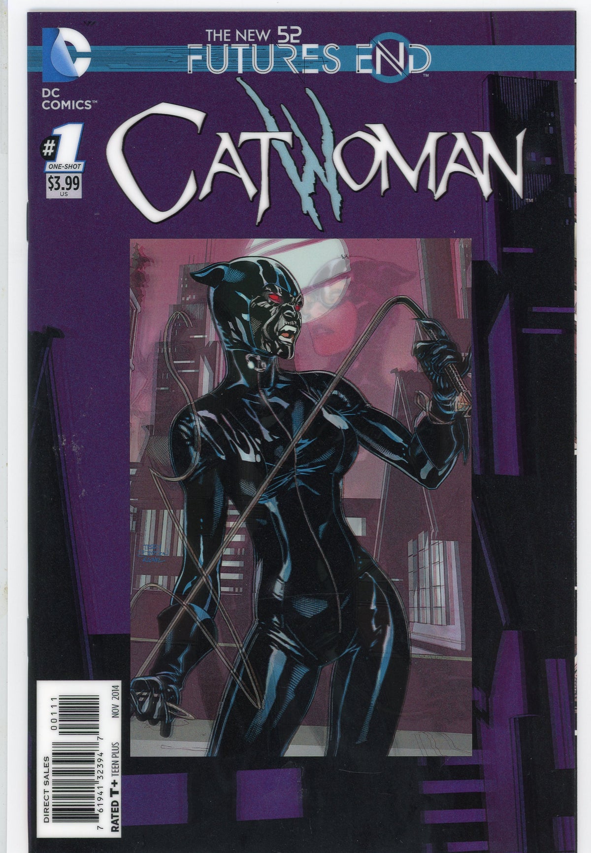 CATWOMAN #1 NM NEW 52 LENTICULAR GLOSSY SHEEN PHENOMENAL COVER